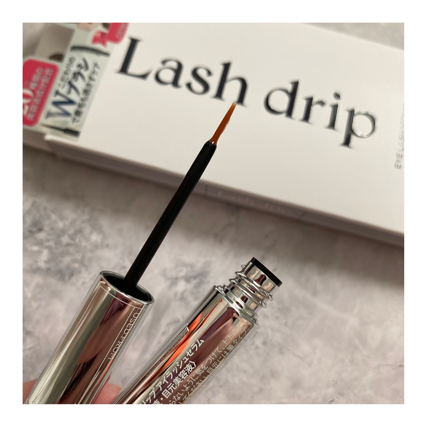 Lash drip アイラッシュセラム/Lash drip/まつげ美容液を使ったクチコミ（3枚目）