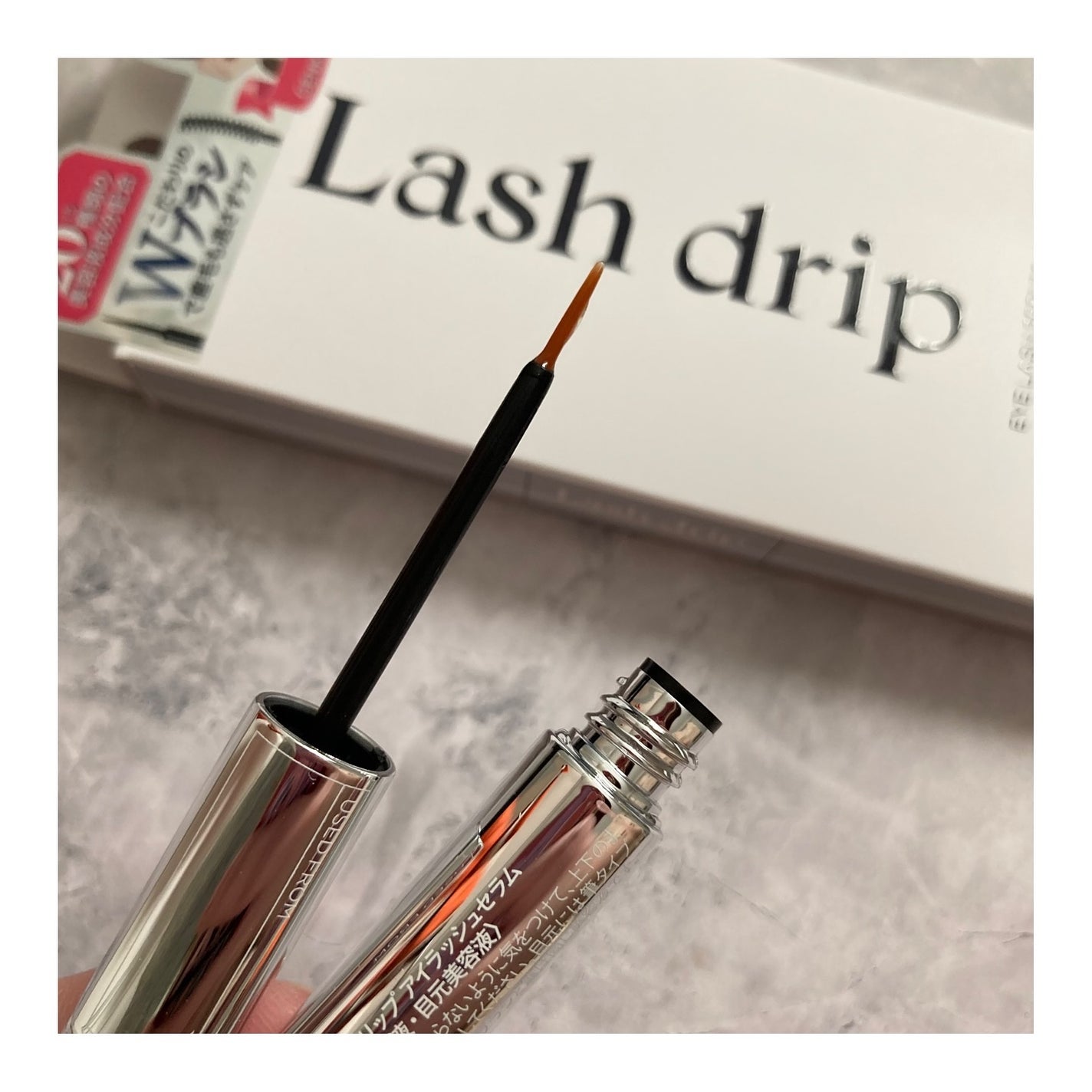 Lash drip アイラッシュセラム/Lash drip/まつげ美容液を使ったクチコミ(3枚目)