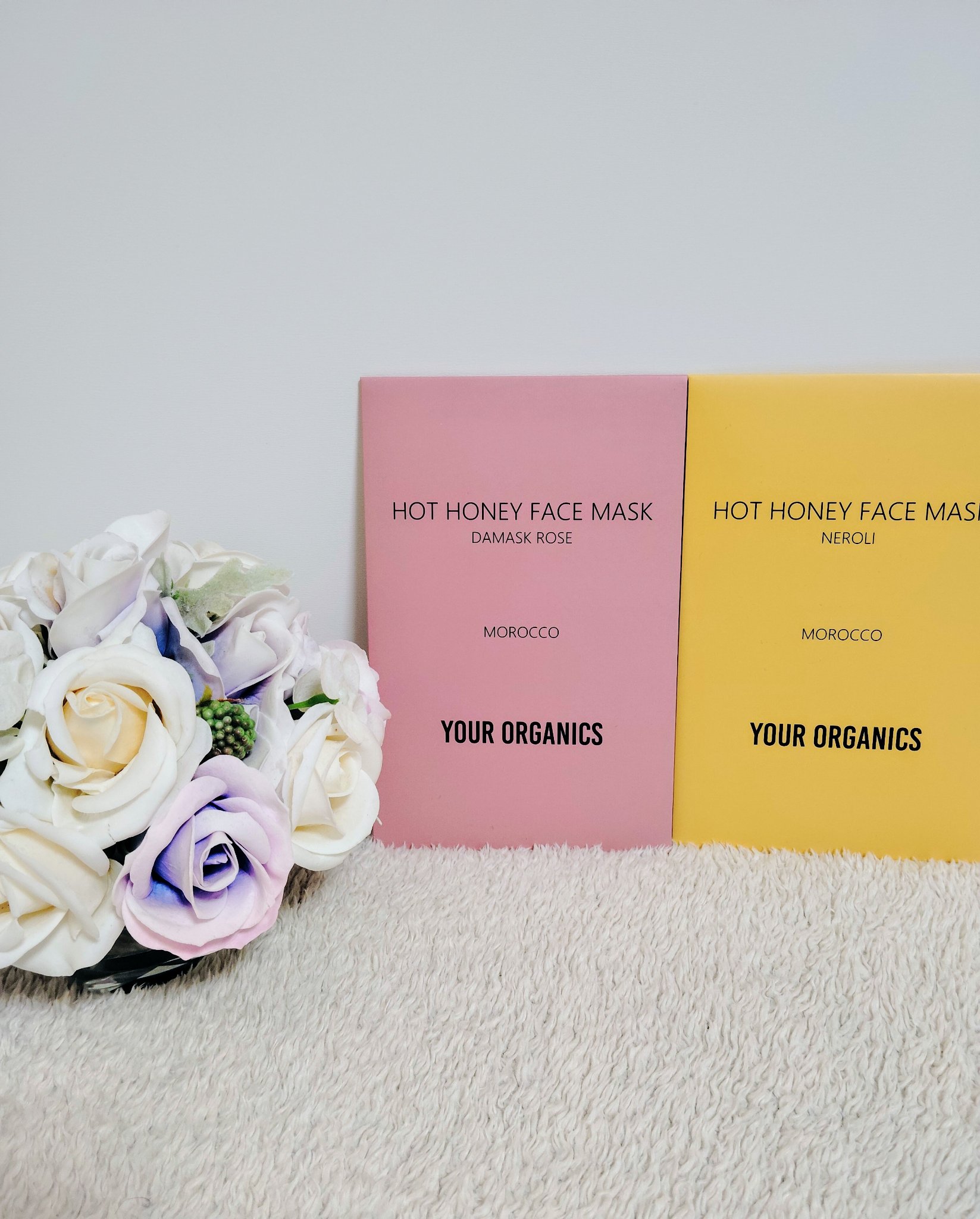 ホットハニーフェイスマスク（ネロリ）/YOUR ORGANICS/シートマスク・パックを使ったクチコミ（2枚目）