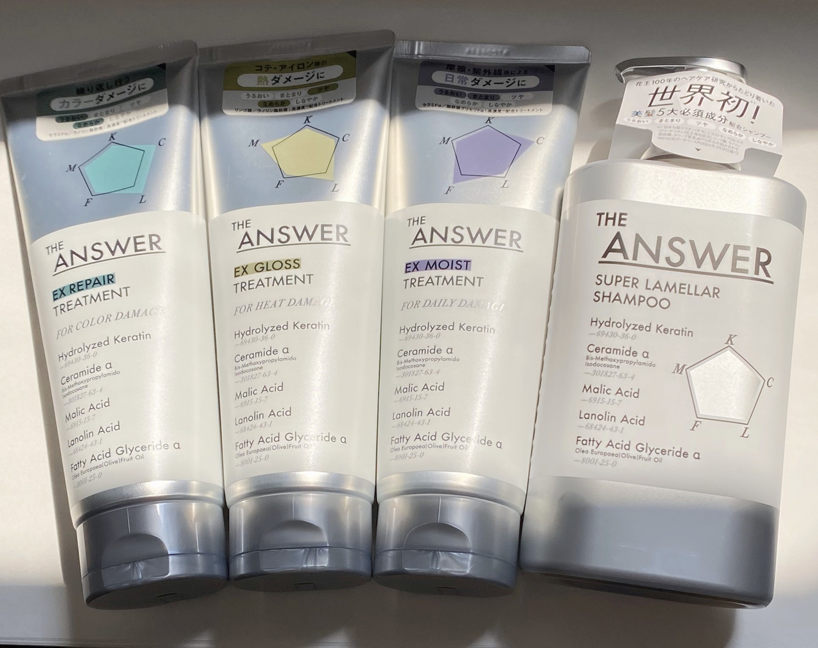 THE ANSWER EXグロストリートメント FOR HEAD DAMAGE/THE ANSWER/洗い流すヘアトリートメントを使ったクチコミ（1枚目）