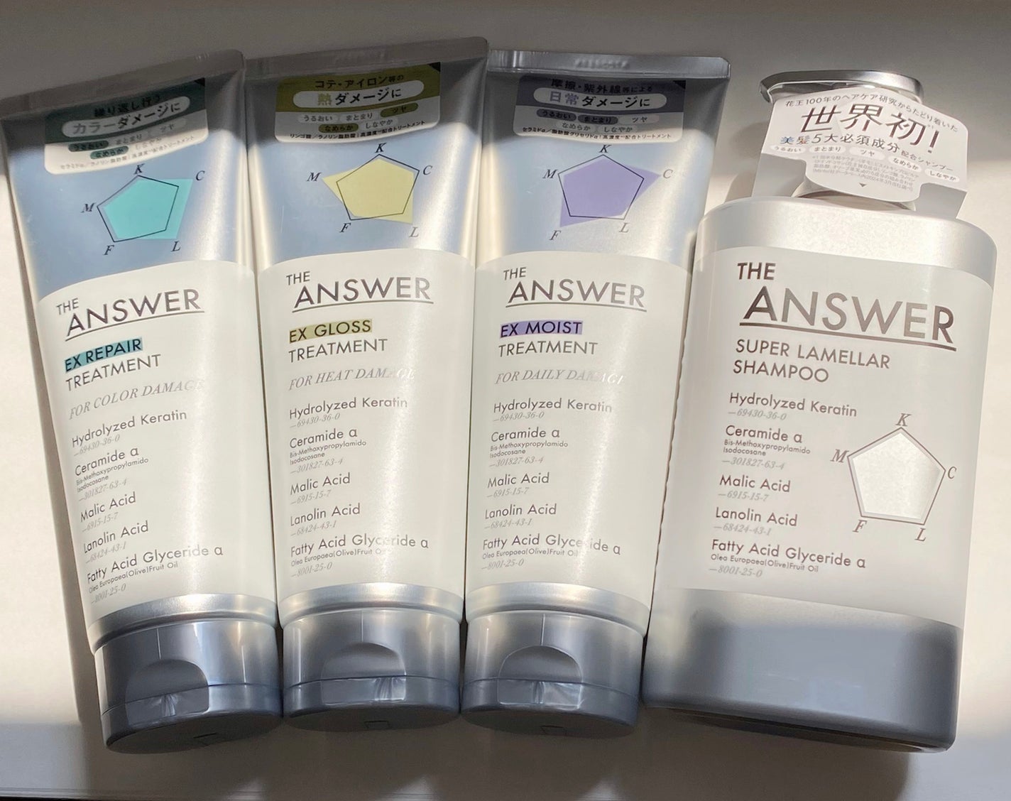 THE ANSWER スーパーラメラシャンプー/THE ANSWER/市販シャンプーを使ったクチコミ(1枚目)