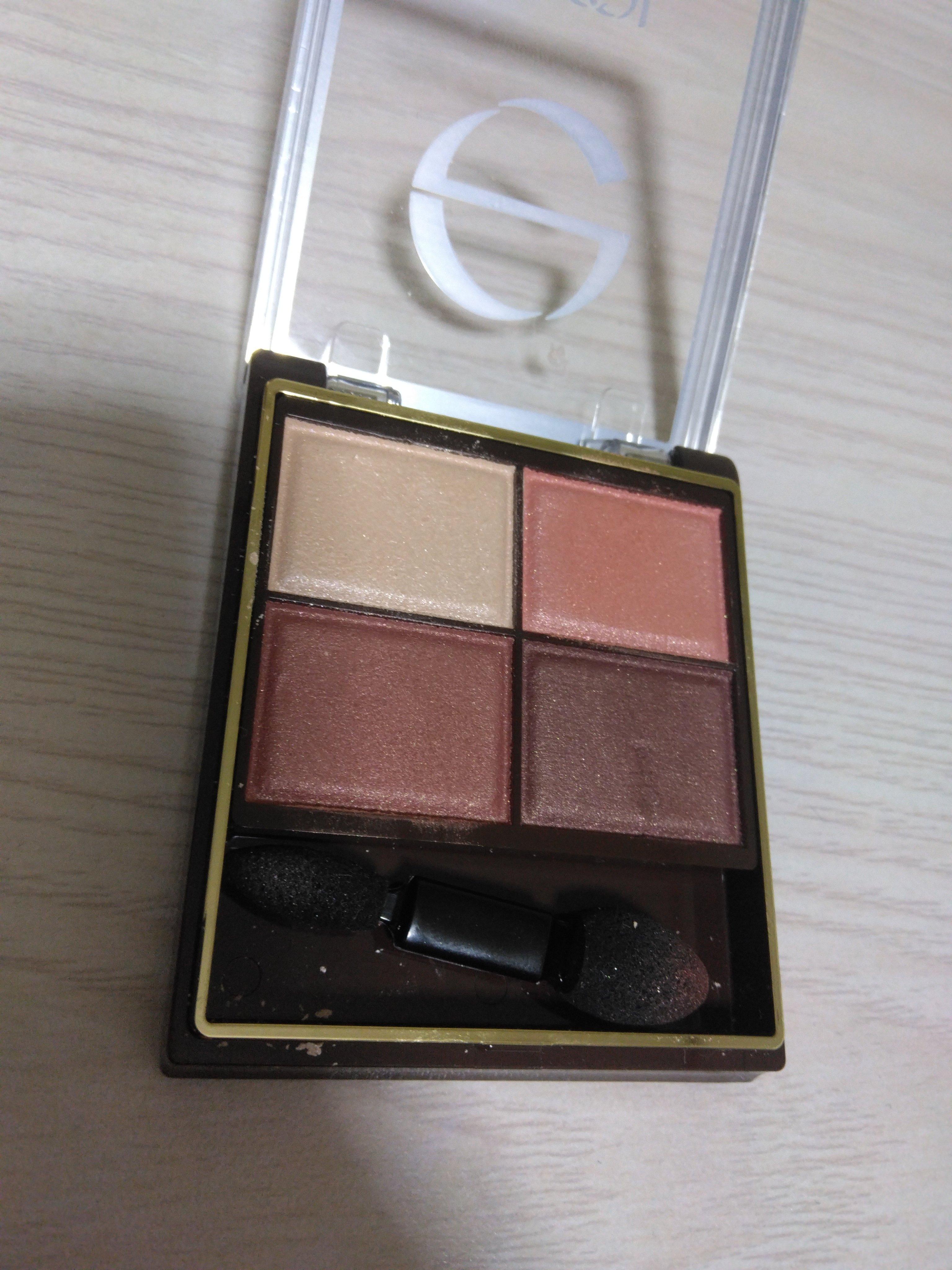 スキニーリッチシャドウ SR11 ブリックブラウン/excel/アイシャドウパレットを使ったクチコミ（2枚目）