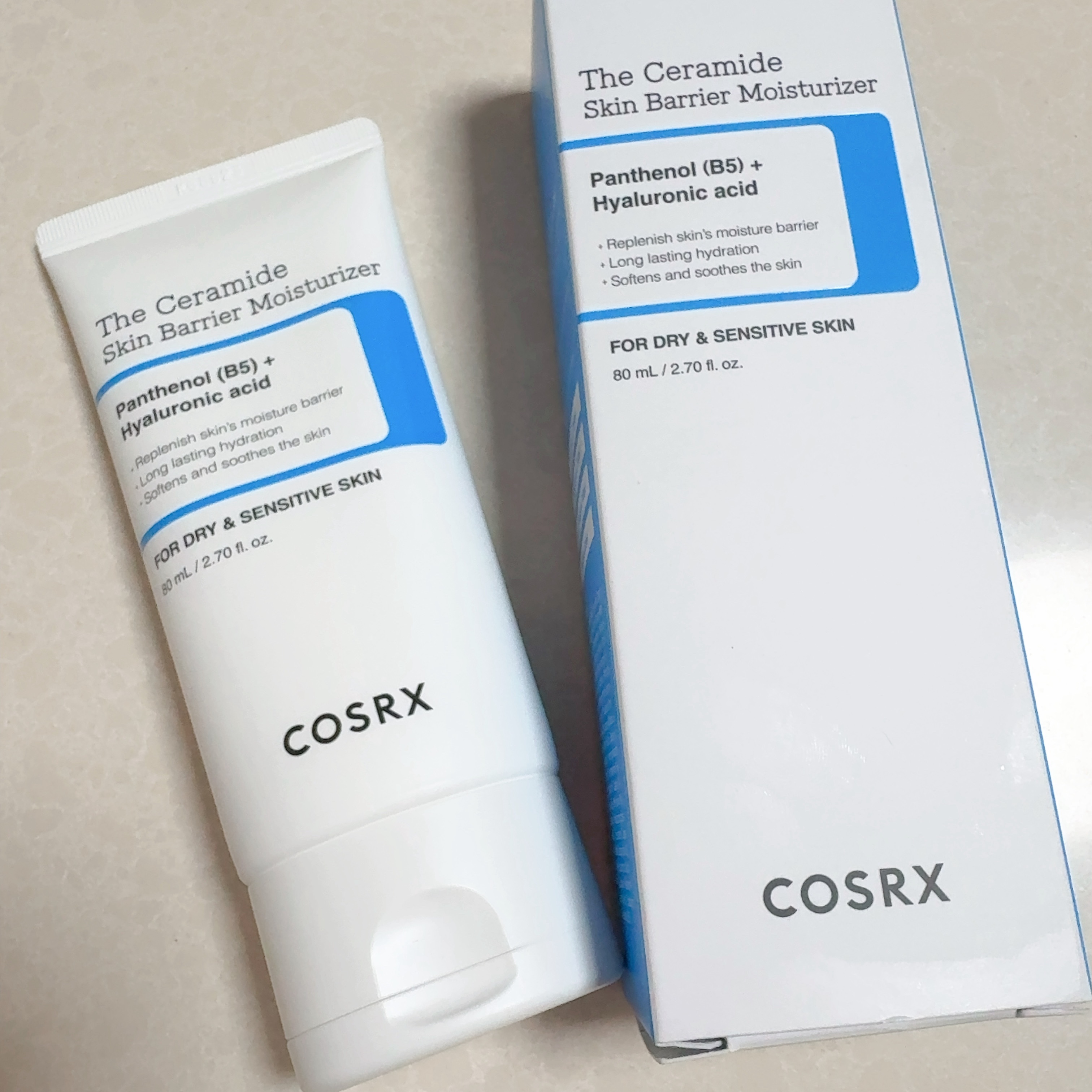 RXザ・セラミドスキンバリアモイスチャライザー/COSRX/フェイスクリームを使ったクチコミ（1枚目）