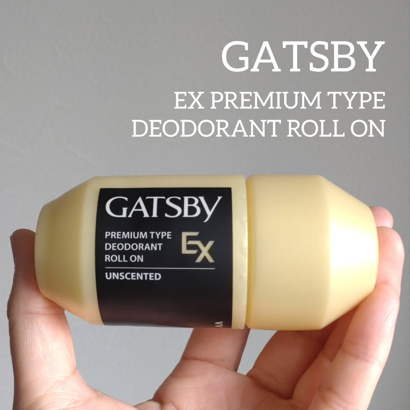 ギャツビー EXプレミアムタイプデオドラントロールオン 無香料/ギャツビー/デオドラント・制汗剤を使ったクチコミ（1枚目）