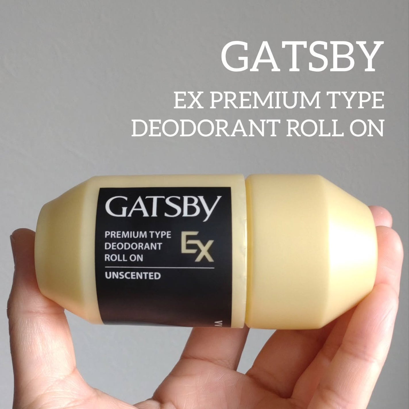 ギャツビー EXプレミアムタイプデオドラントロールオン 無香料/ギャツビー/デオドラント・制汗剤を使ったクチコミ(1枚目)