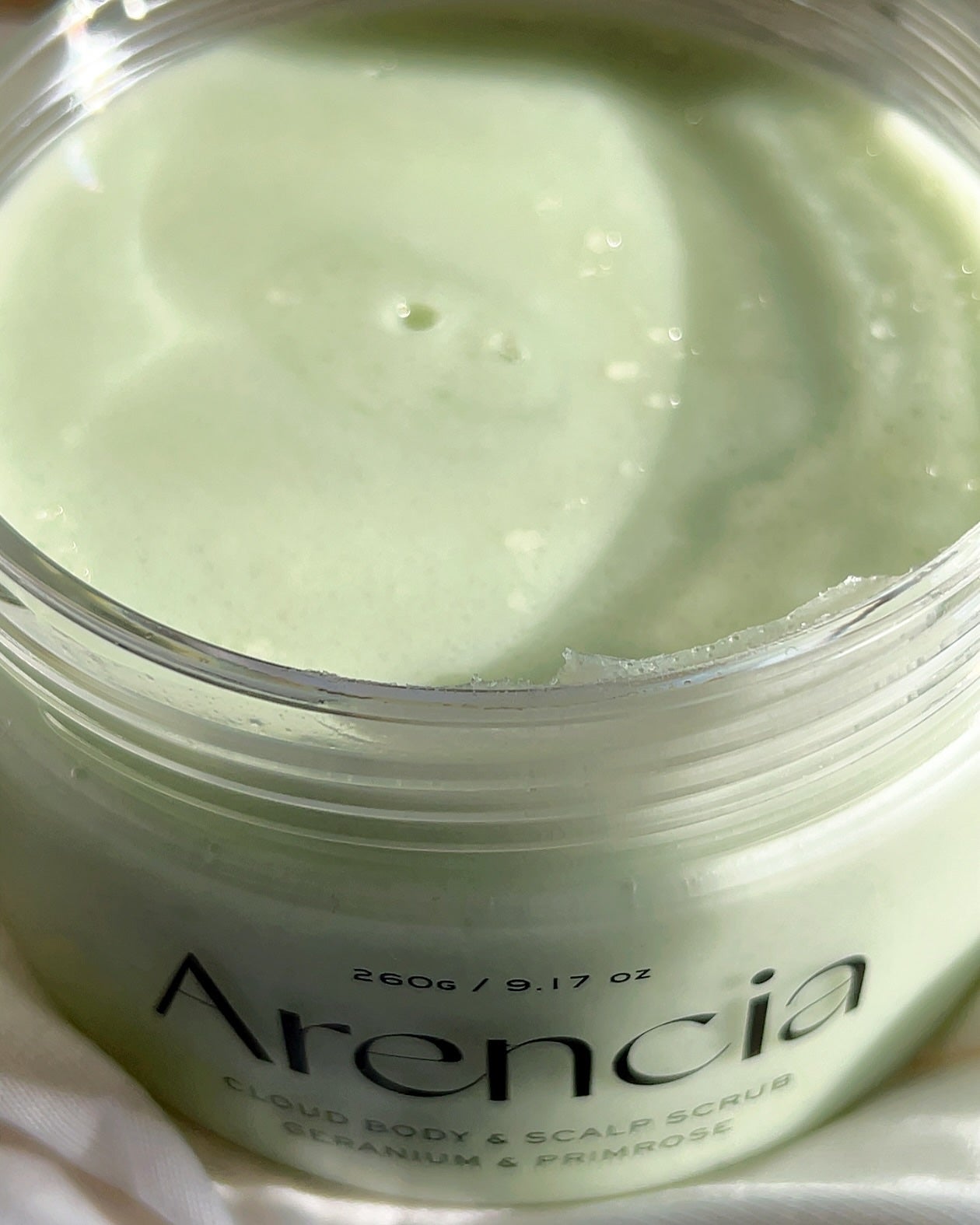 フレッシュクラウドスクラブ ゼラニウム&プリムローズ/アレンシア/ボディスクラブを使ったクチコミ(6枚目)