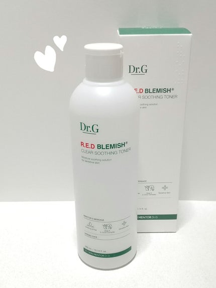 レッドブレミッシュ クリアスージングトナー/Dr.G/化粧水を使ったクチコミ(1枚目)