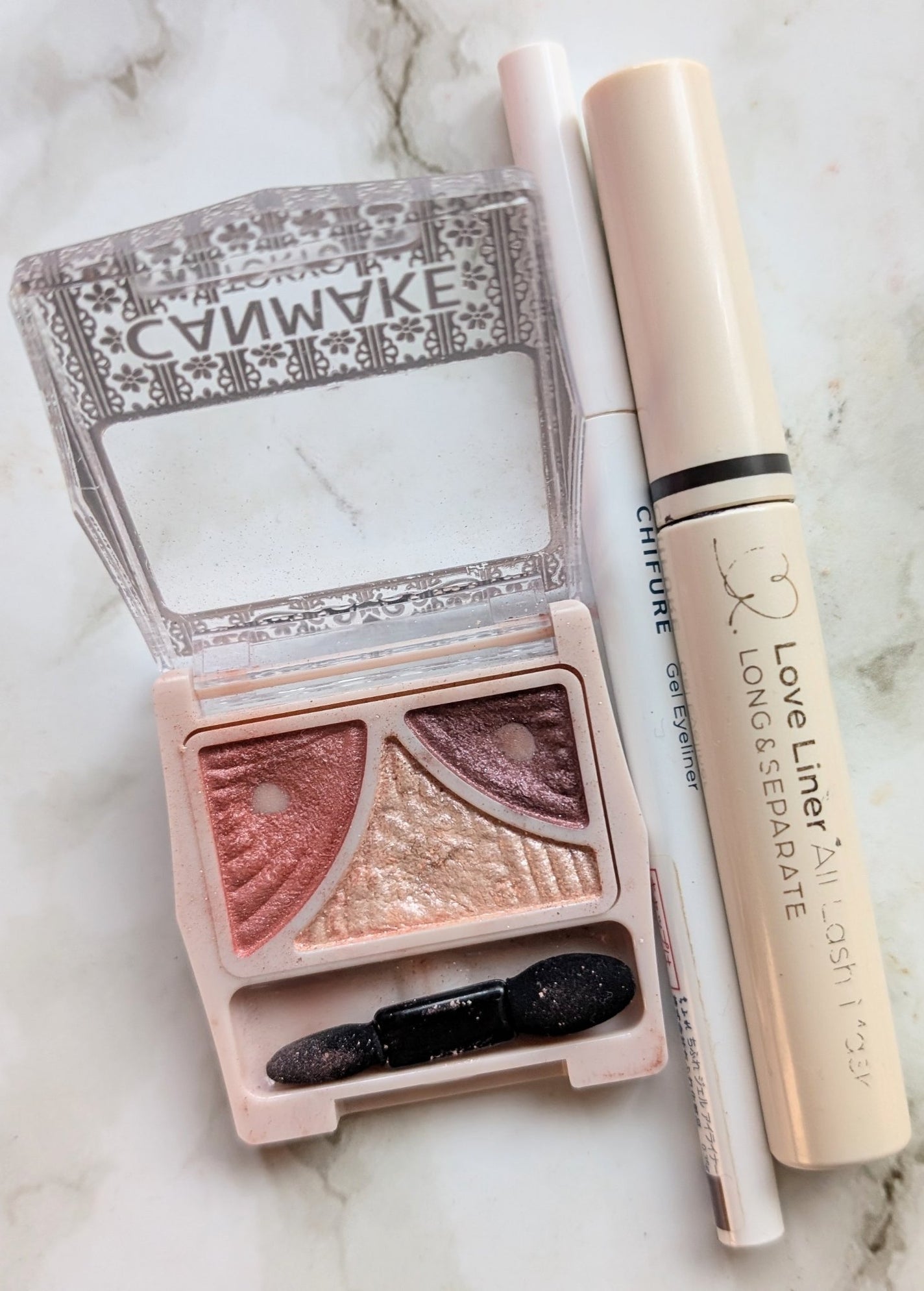 ジューシーピュアアイズ/キャンメイク/アイシャドウパレットを使ったクチコミ(1枚目)