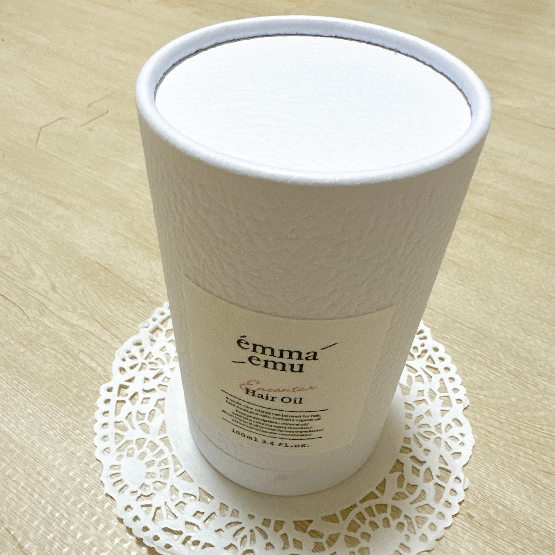 エンカンタールヘアオイル ピオニー＆ムスク/emma emu/ヘアオイルを使ったクチコミ（2枚目）