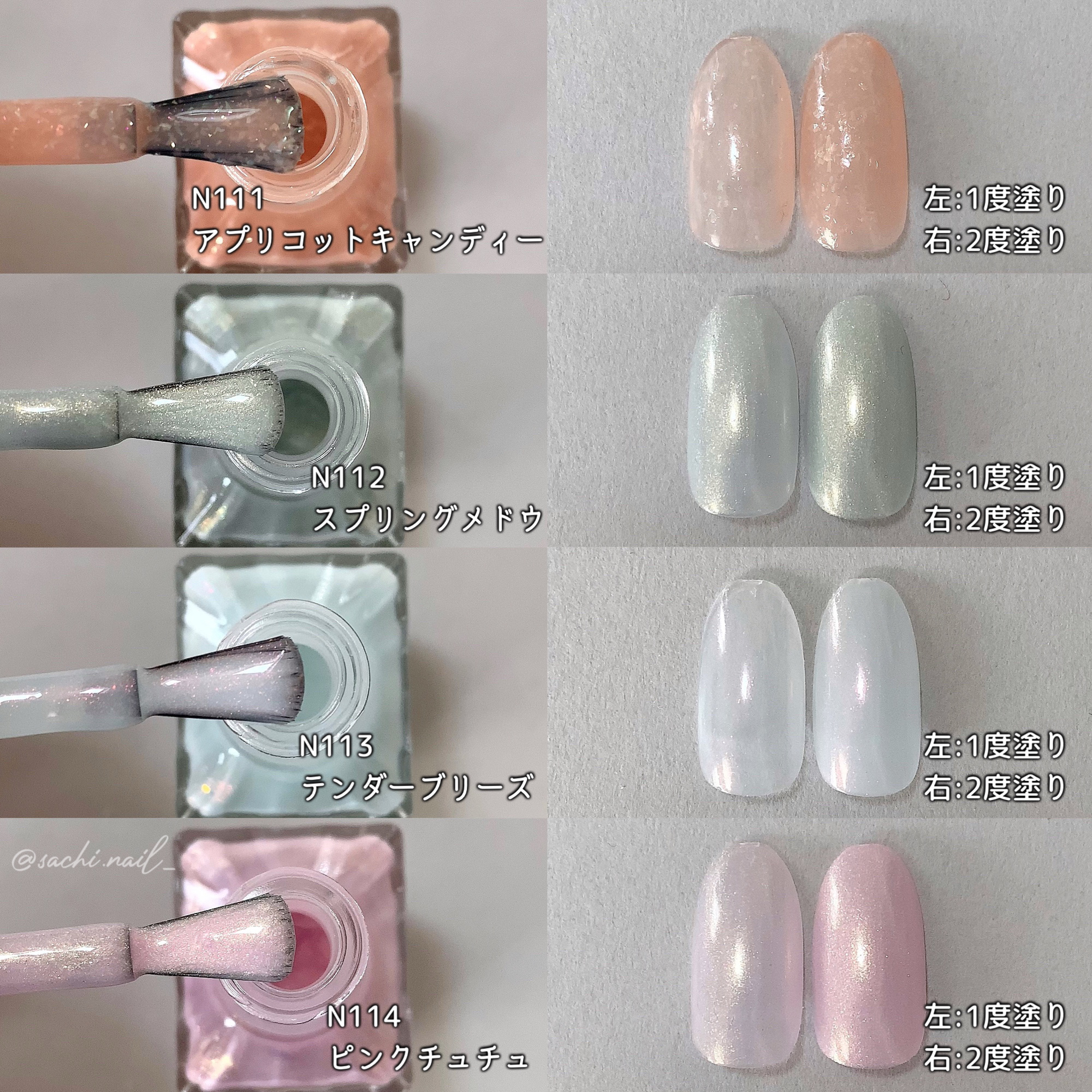 カラフルネイルズ/キャンメイク/マニキュアを使ったクチコミ（2枚目）