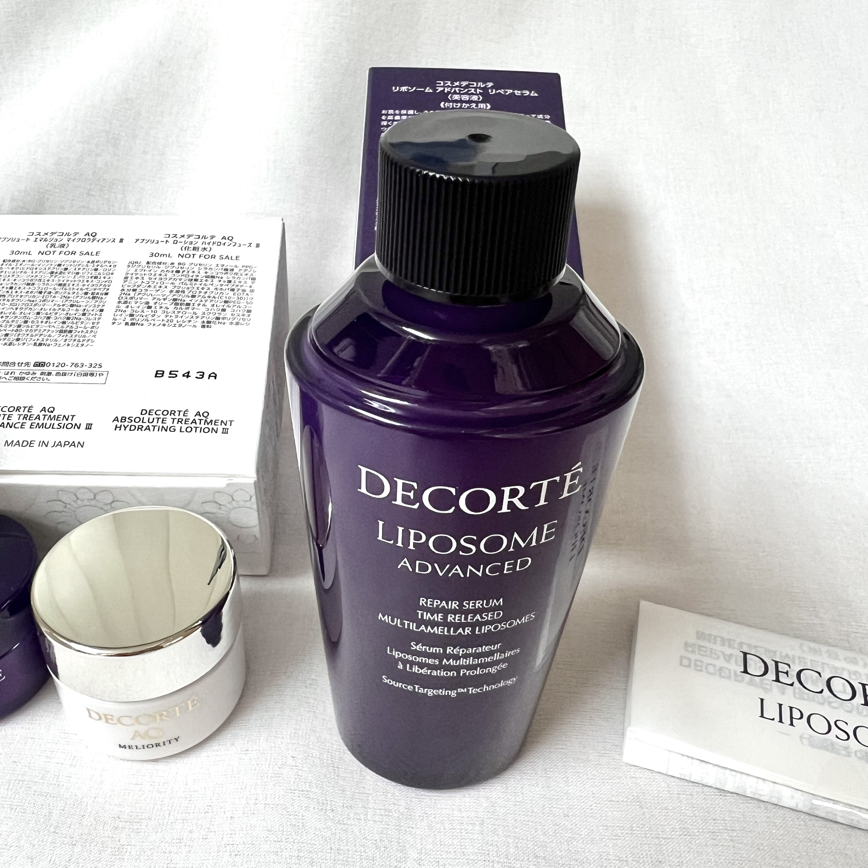 デコルテＡＱアブソリュート ローション ハイドロインフューズ 3 30ml×6 AQ アブソリュート ローション ハイドロインフューズ III