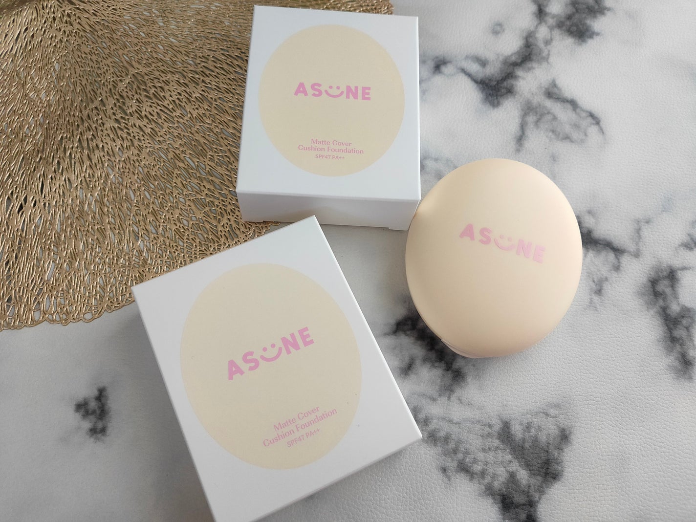 マットカバークッションファンデーション/ASUNE /クッションファンデーションを使ったクチコミ(1枚目)