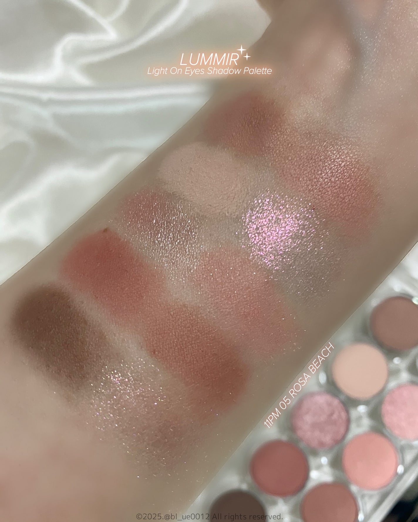 ライトオンアイズシャドウパレット/ルミル/アイシャドウパレットを使ったクチコミ(4枚目)