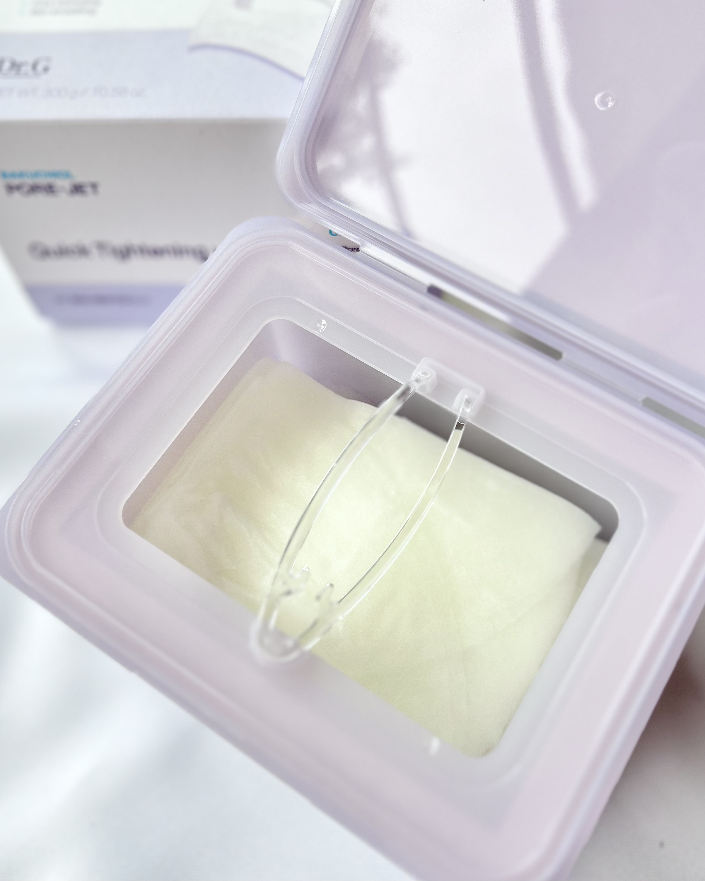 ドクタージー バクチオールポアジェット クイックタイトニングマスク/Dr.G/シートマスク・パックを使ったクチコミ（2枚目）