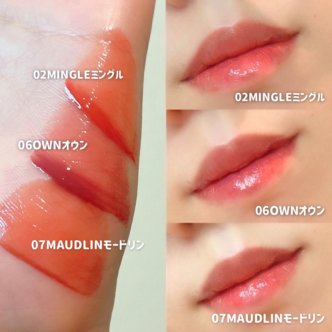 THIN GLOW TINT 02 ミングル(MINGLE)/BRAYE/口紅を使ったクチコミ（3枚目）