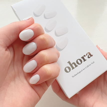 セミキュアジェルネイル(ハンド)/ohora/ネイルシールを使ったクチコミ(2枚目)