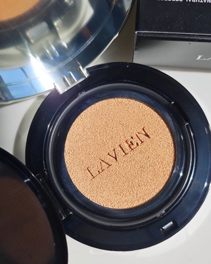 NATURAL PERFECT BLACK CUSHION/LAVIEN/クッションファンデーションを使ったクチコミ(2枚目)