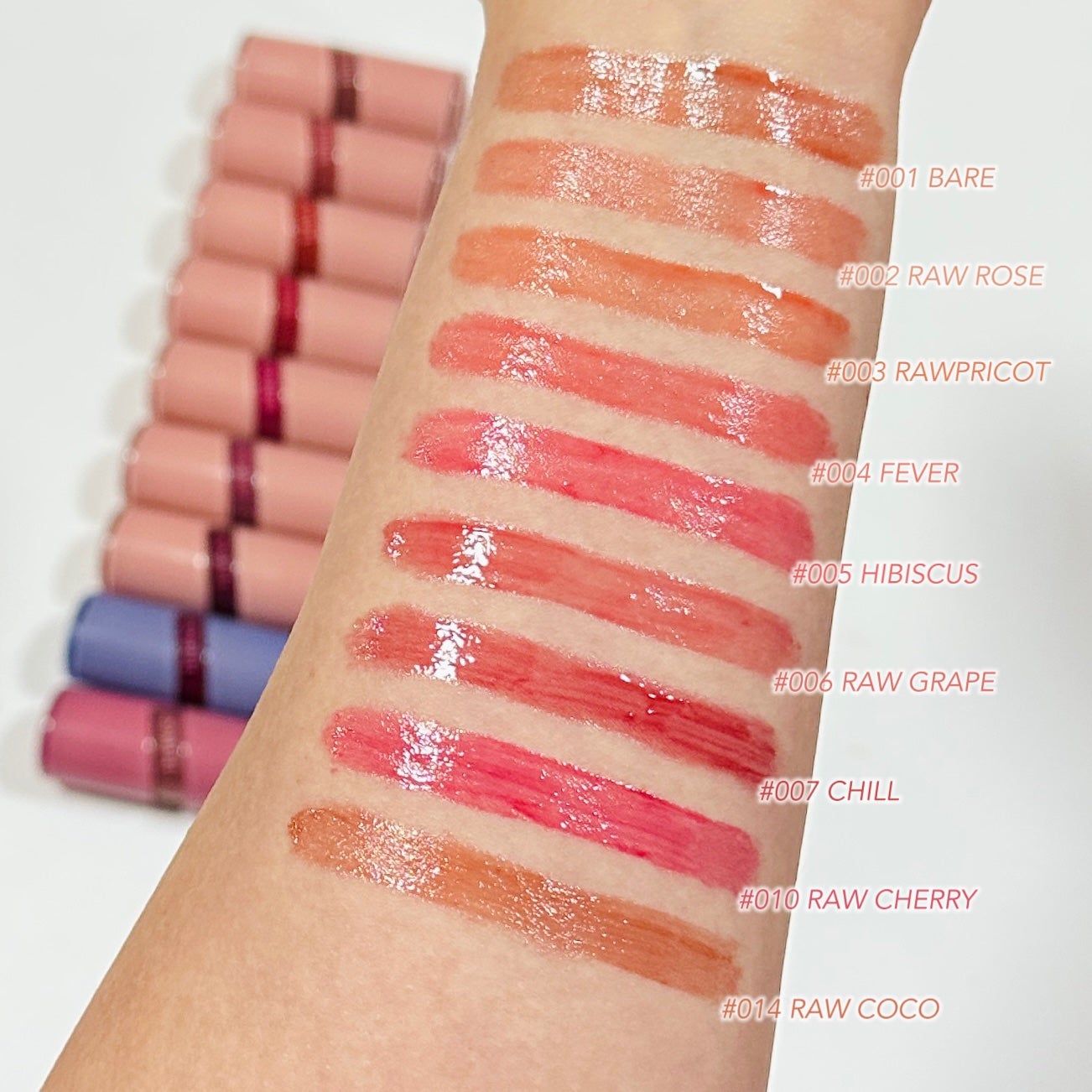 ロウグロウジェルティント/hince/リップティントを使ったクチコミ(2枚目)