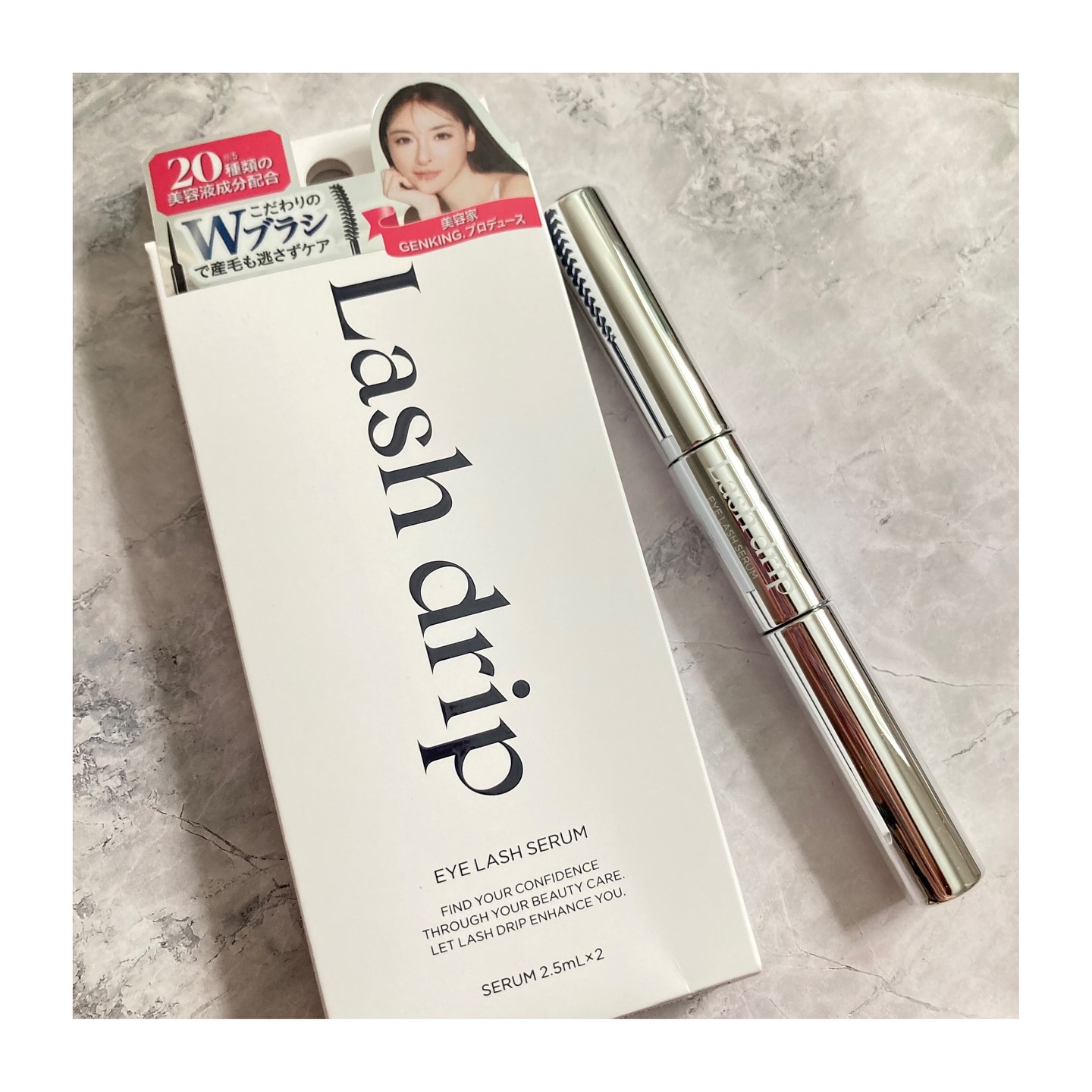 Lash drip アイラッシュセラム/Lash drip/まつげ美容液を使ったクチコミ（1枚目）