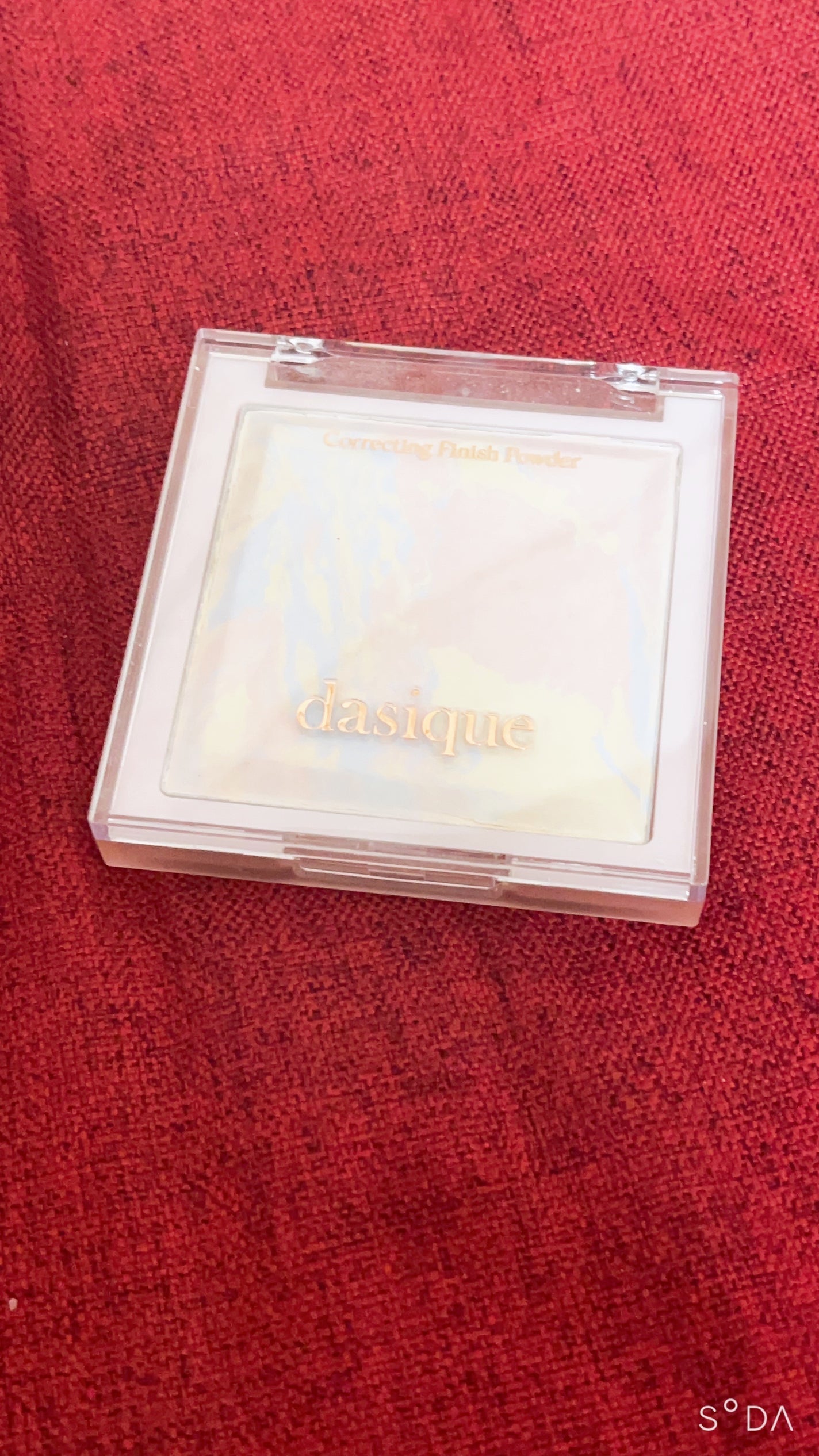 コレクティングフィニッシュパウダー/dasique/プレストパウダーを使ったクチコミ(2枚目)