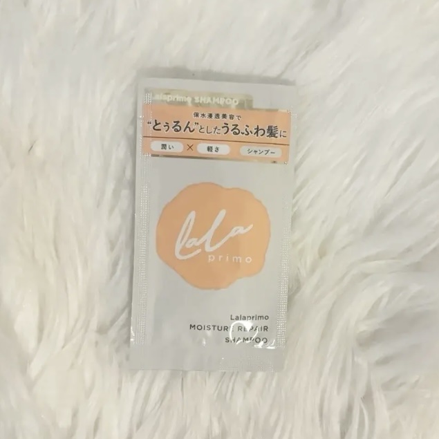 ララプリモ モイスチャーリペア シャンプー／トリートメント/ララプリモ /市販シャンプーを使ったクチコミ（1枚目）
