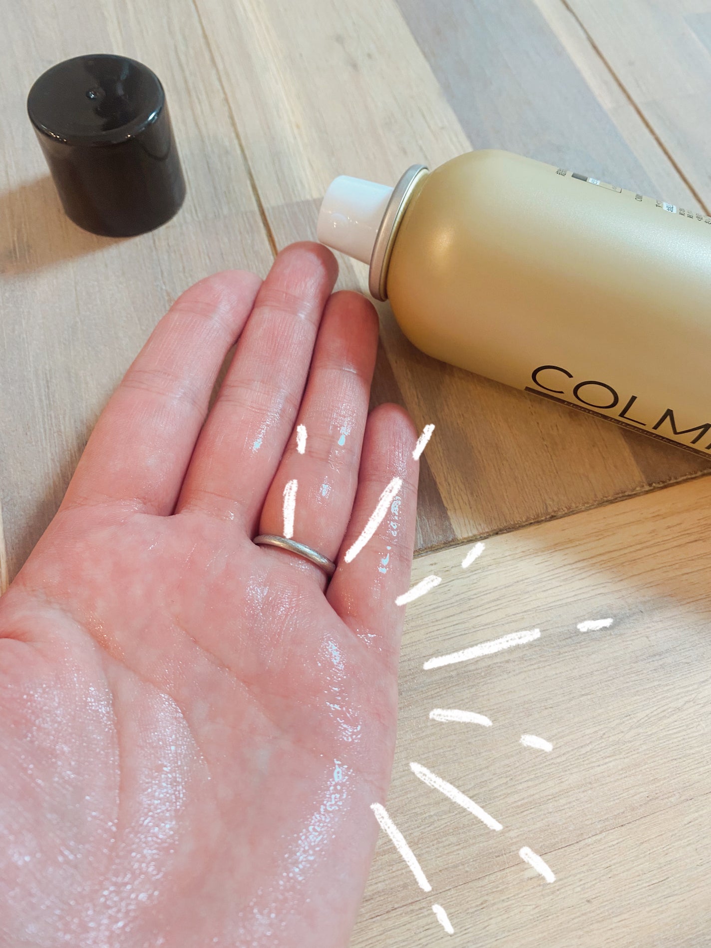 コルミー プレミアムVC セラムミスト/コルミー/ミスト状化粧水を使ったクチコミ(2枚目)