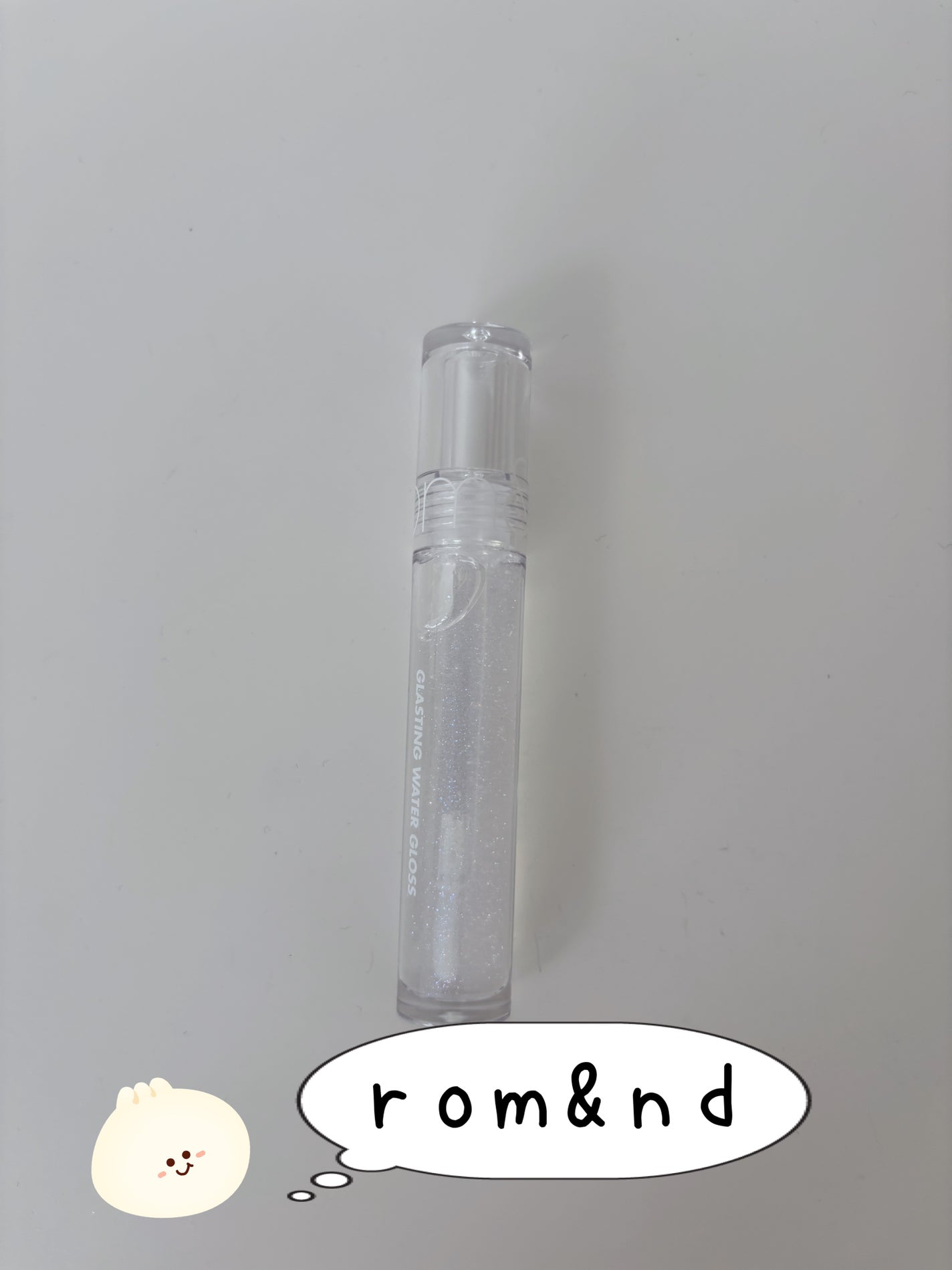 グラスティングウォーターグロス/rom&nd/リップグロスを使ったクチコミ(1枚目)