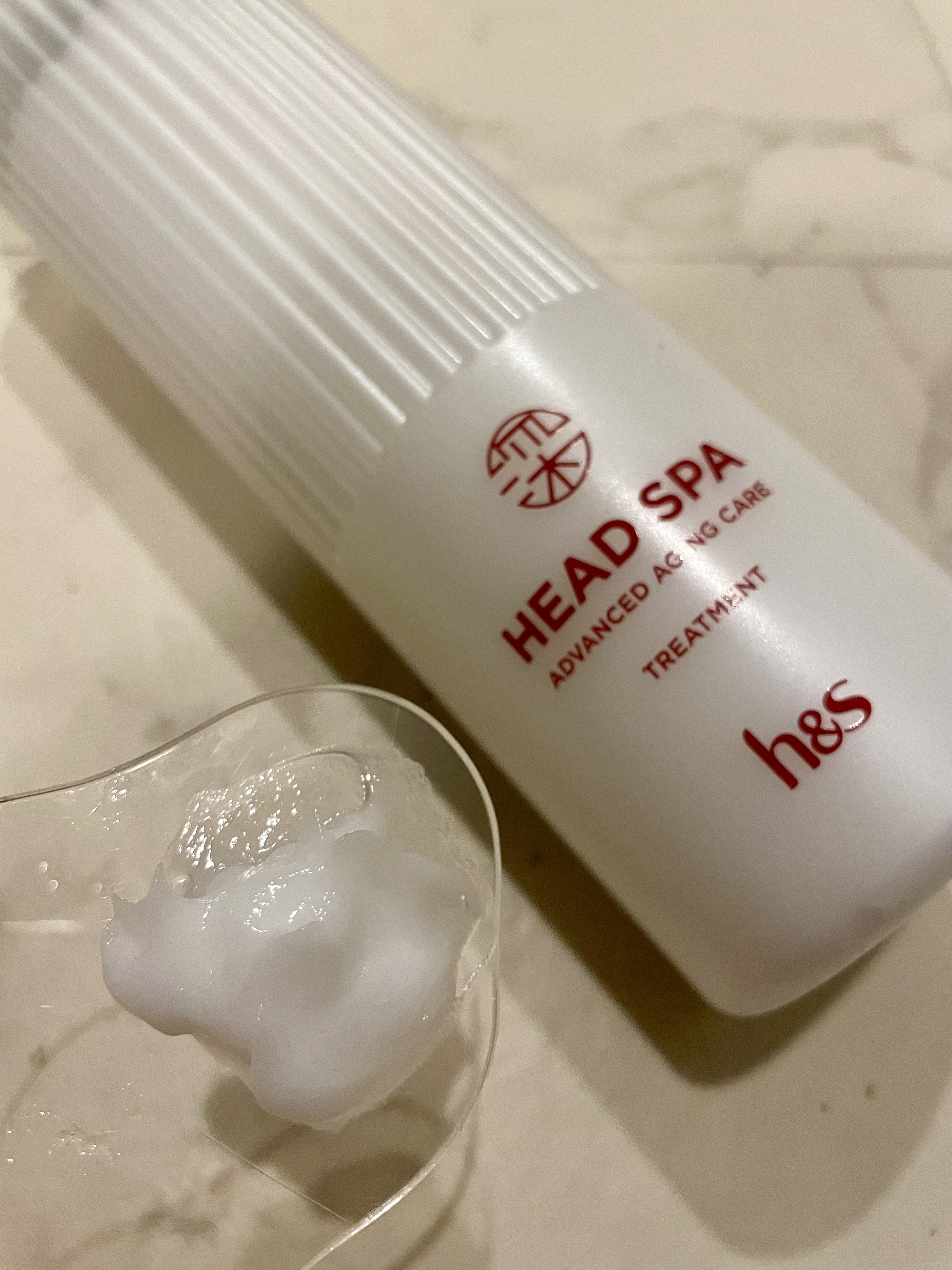 h&s 深ヘッドスパ アドバンスド エイジング ケア*4 シャンプー[医薬部外品]/トリートメント/h&s/市販シャンプーを使ったクチコミ（3枚目）