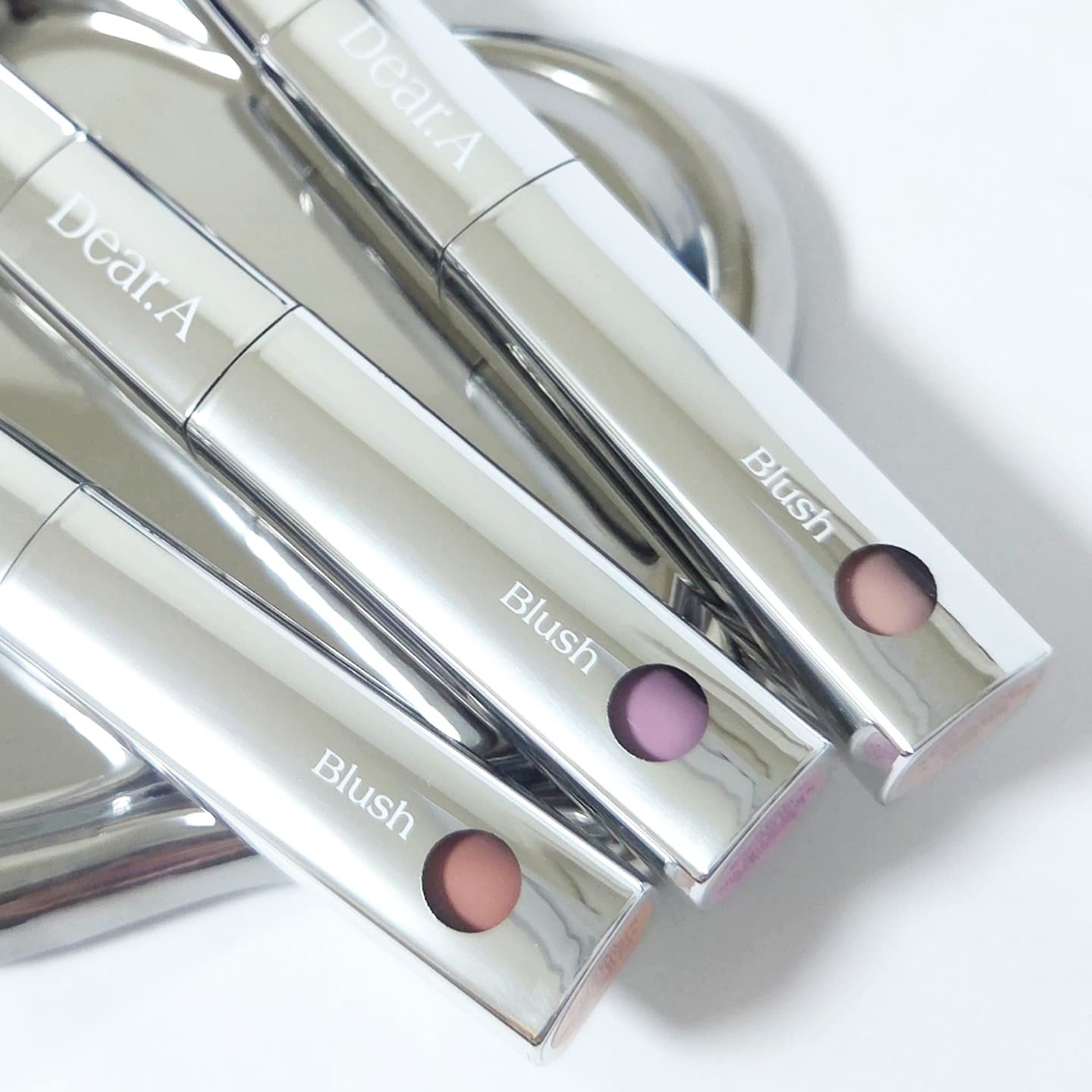 ブラッシュ＆ビームデュアルスティック 01 ヌーディーローズ＆パールグロウ/Dear.A/リキッドチークを使ったクチコミ（1枚目）