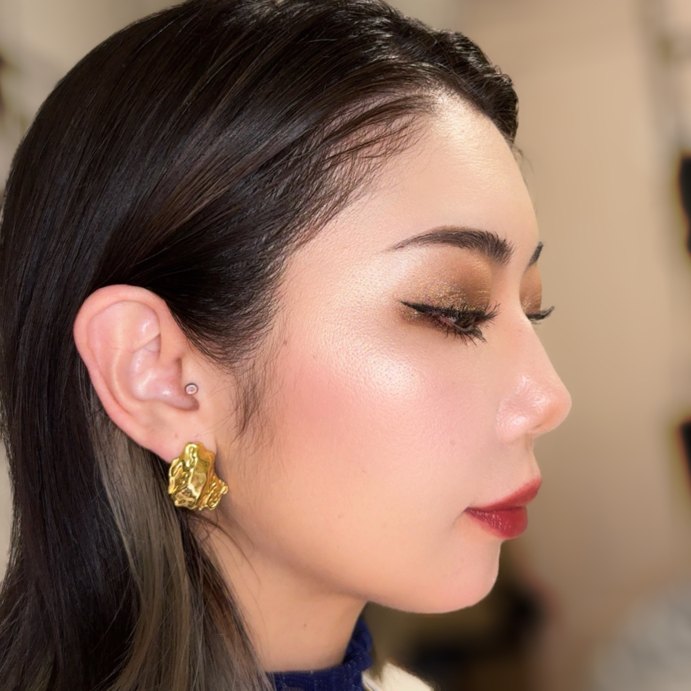 マキシマル スリーク サテン リップスティック/M・A・C/口紅を使ったクチコミ（3枚目）