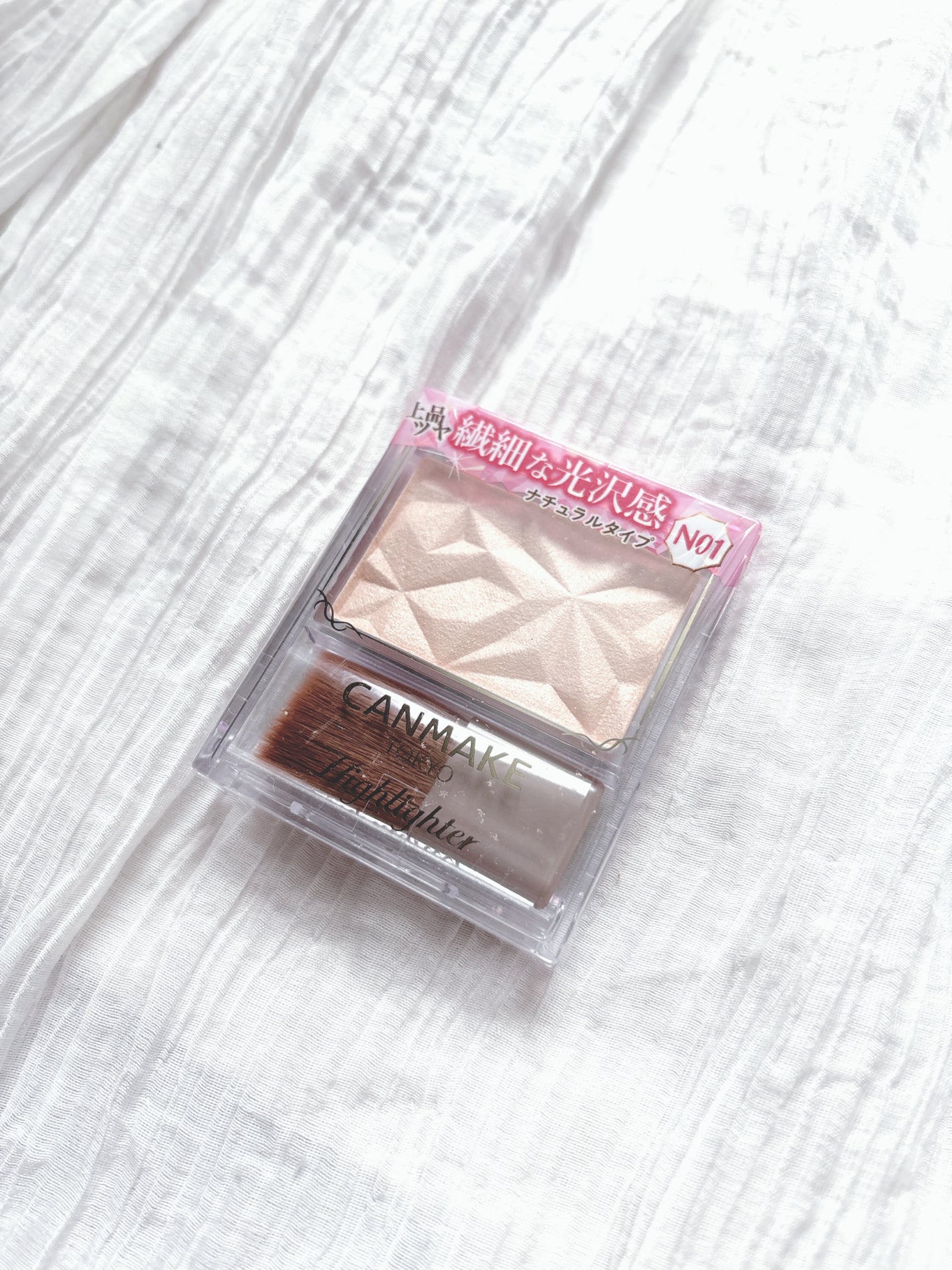 ハイライター/キャンメイク/パウダーハイライトを使ったクチコミ(1枚目)