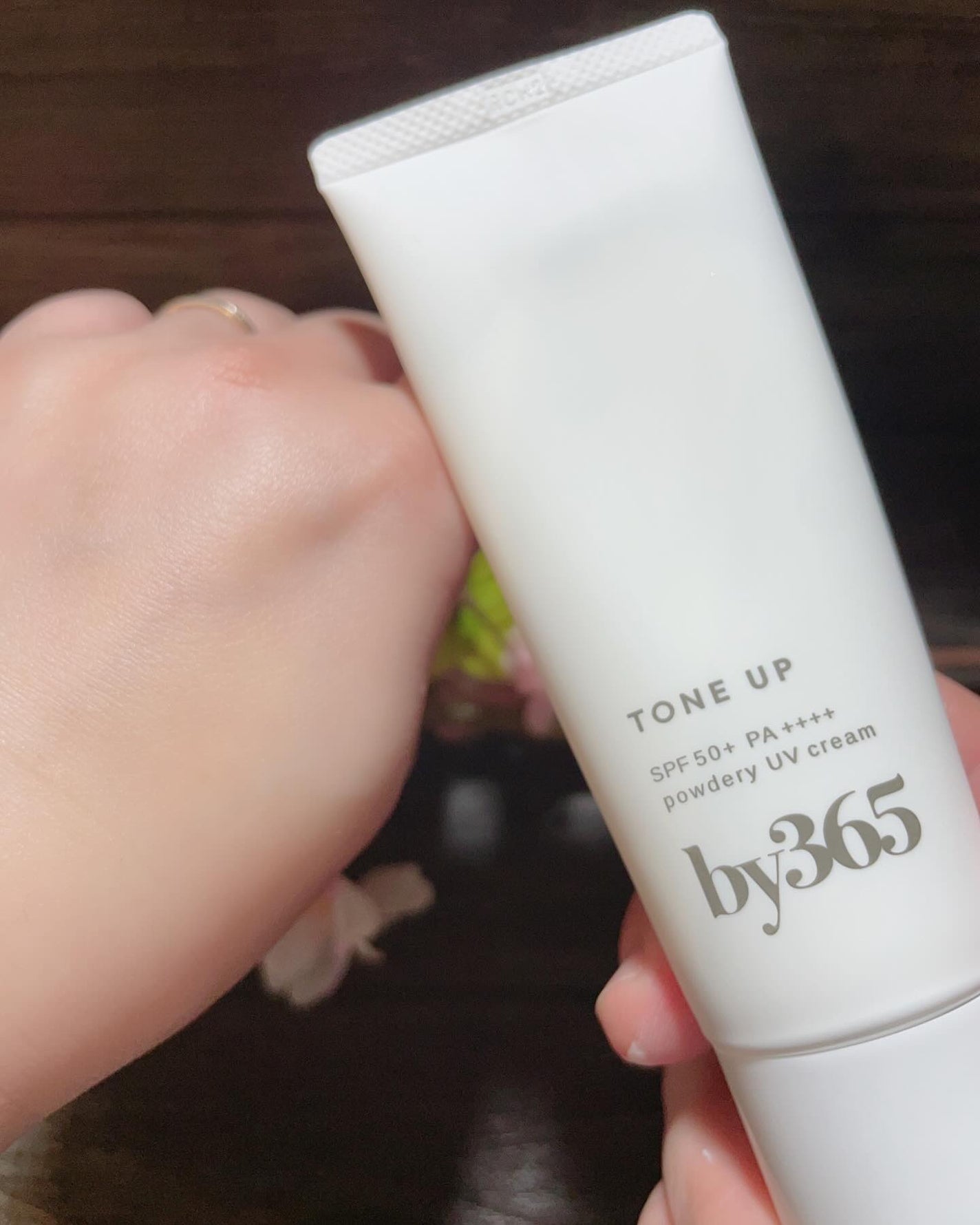 by365 パウダリーUVクリーム トーンアップ/ナリスアップ/日焼け止め・UVケアを使ったクチコミ(5枚目)