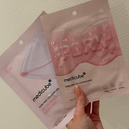 PDRNピンクコラーゲンゲルマスク/MEDICUBE/シートマスク・パックを使ったクチコミ(1枚目)