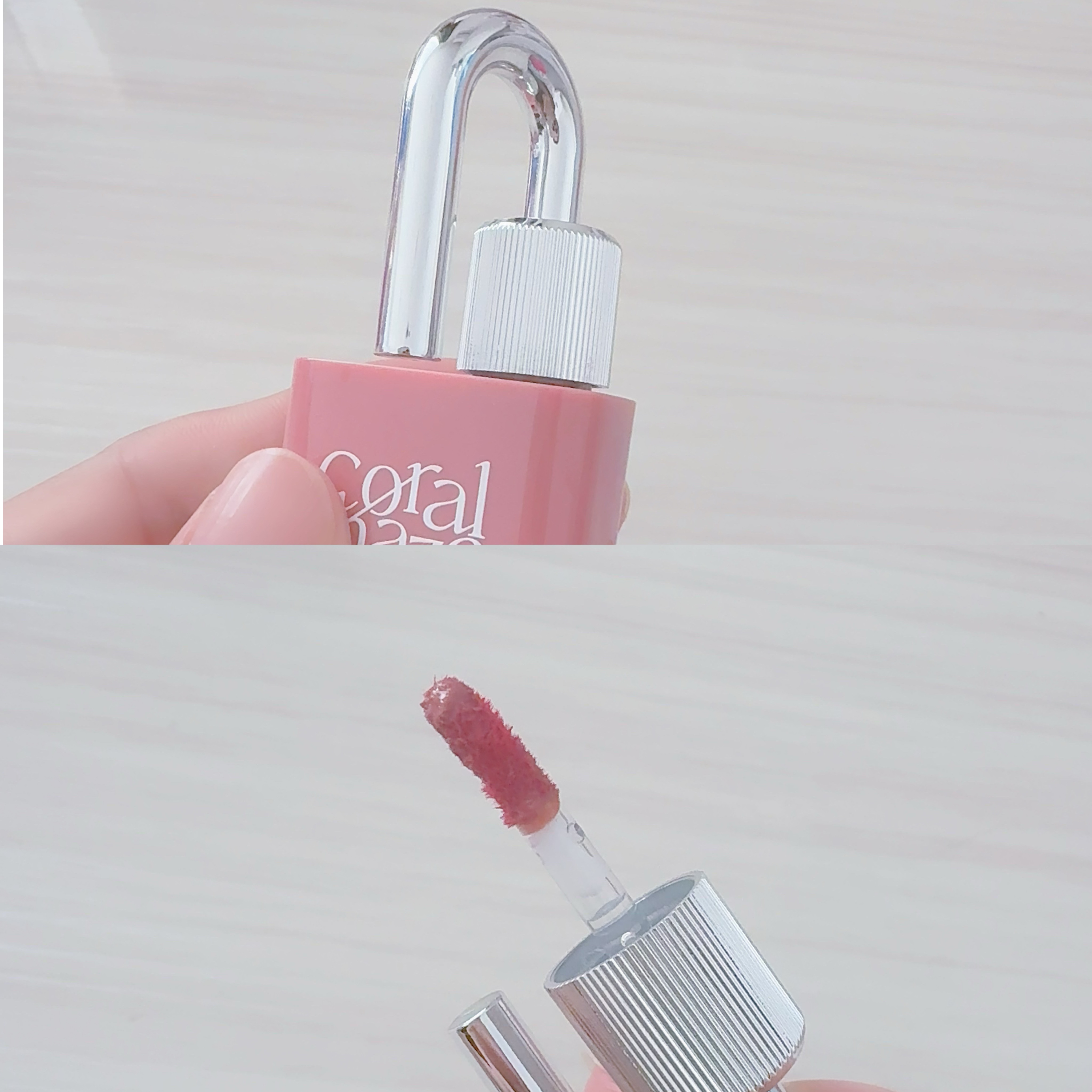 グロウロックゼリーティント/Coralhaze/リップティントを使ったクチコミ（2枚目）