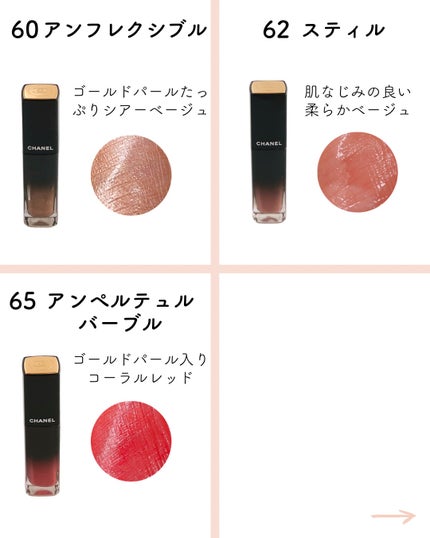 ルージュ アリュール ラック/CHANEL/口紅を使ったクチコミ(2枚目)