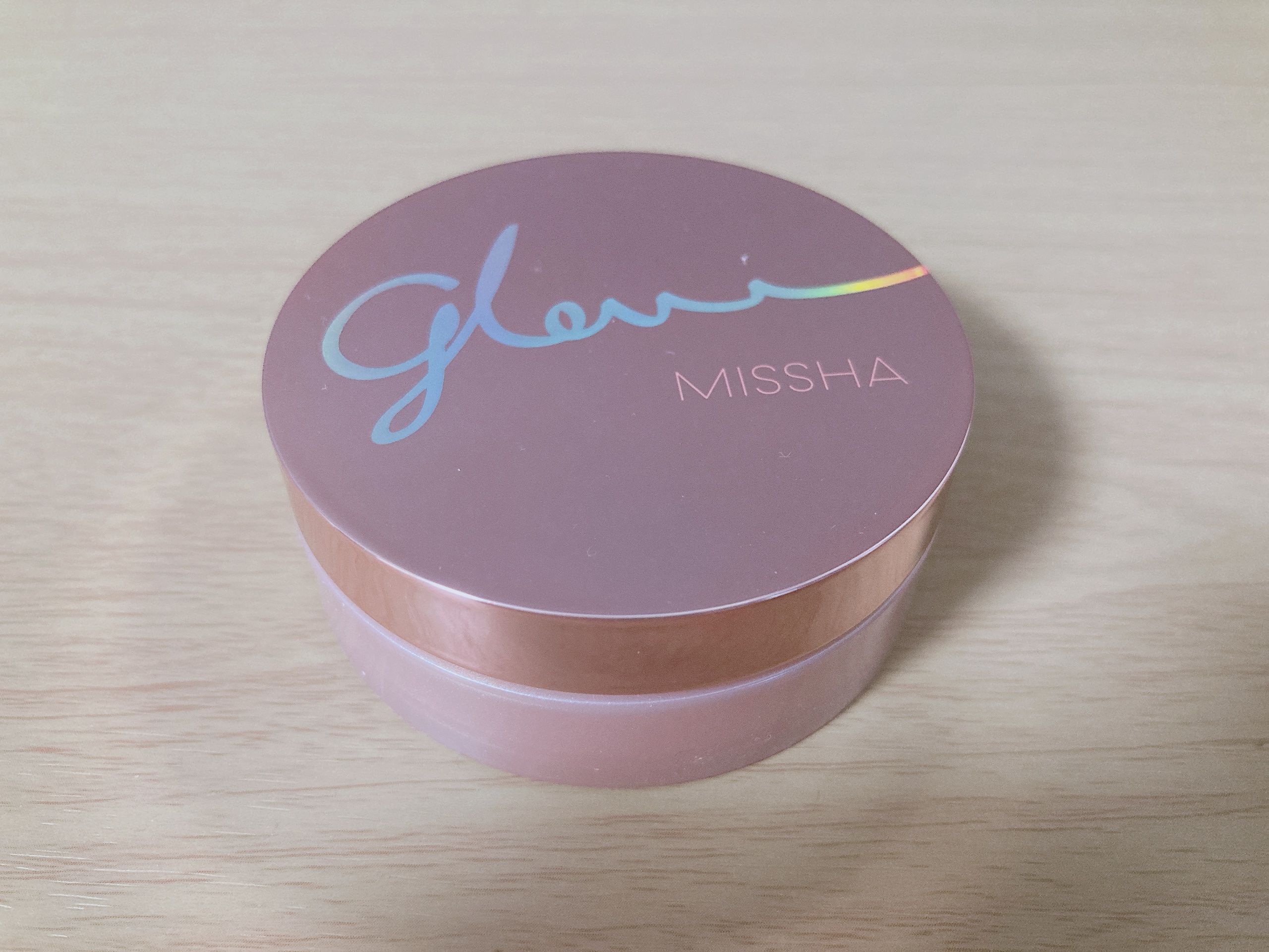 ミシャ グロウ パウダー(ルミナスカバー)/MISSHA/ルースパウダーを使ったクチコミ（1枚目）