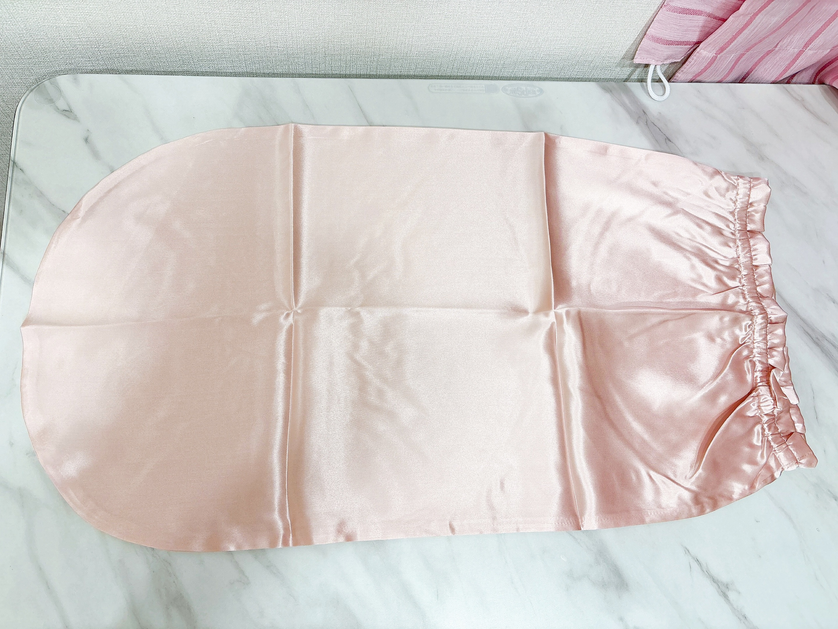 シルク ナイトキャップ（ゴム紐）/COCOSILK/ヘアケアグッズを使ったクチコミ（2枚目）