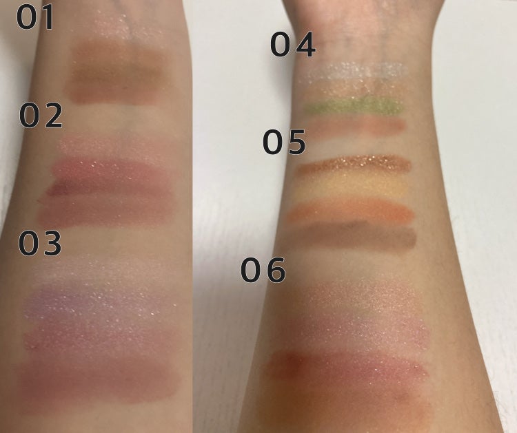 リアルクローズシャドウ/excel/アイシャドウパレットを使ったクチコミ(2枚目)