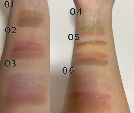 リアルクローズシャドウ/excel/アイシャドウパレットを使ったクチコミ(2枚目)