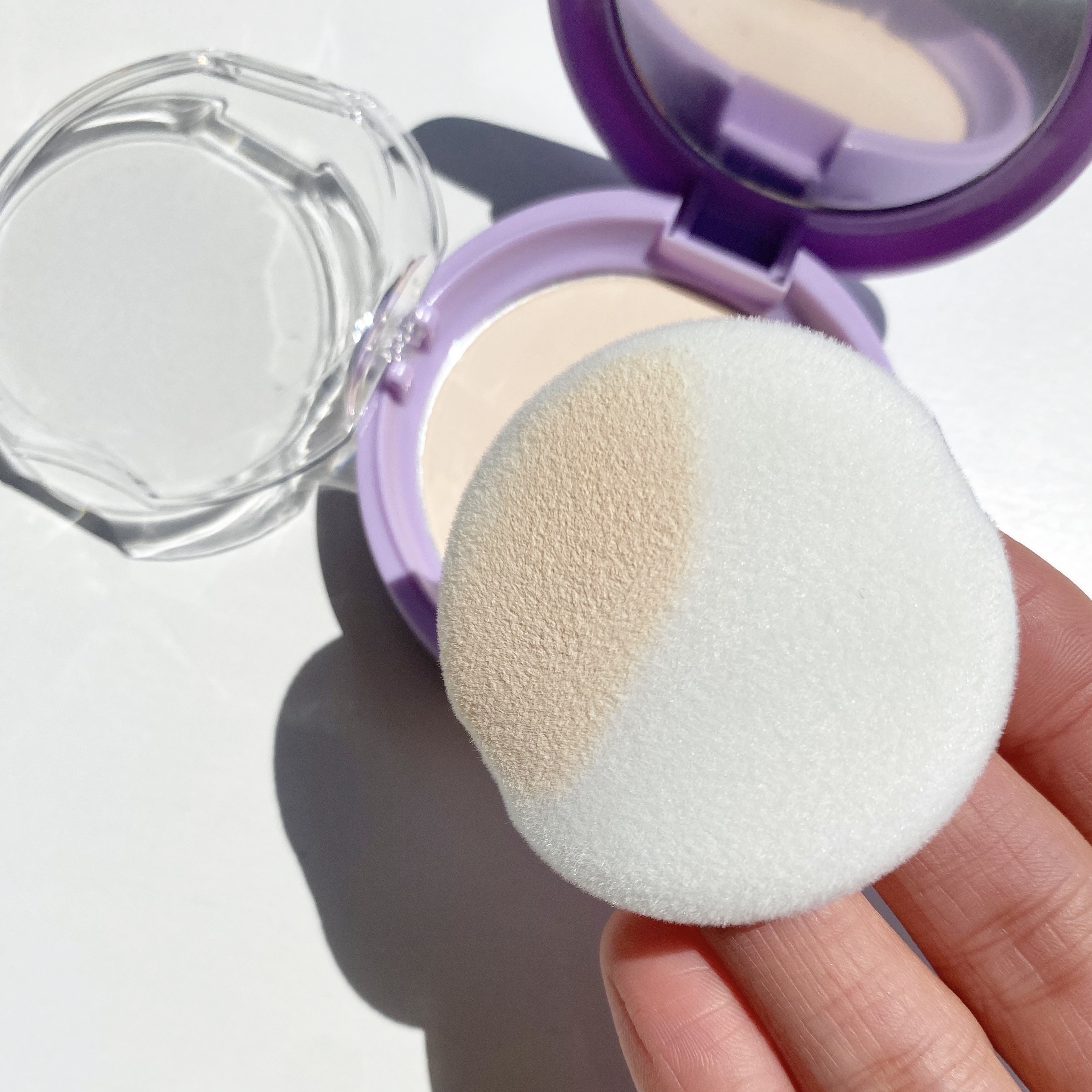 ブラーパウダーパクト/LIPHIP(リップヒップ)/プレストパウダーを使ったクチコミ（3枚目）