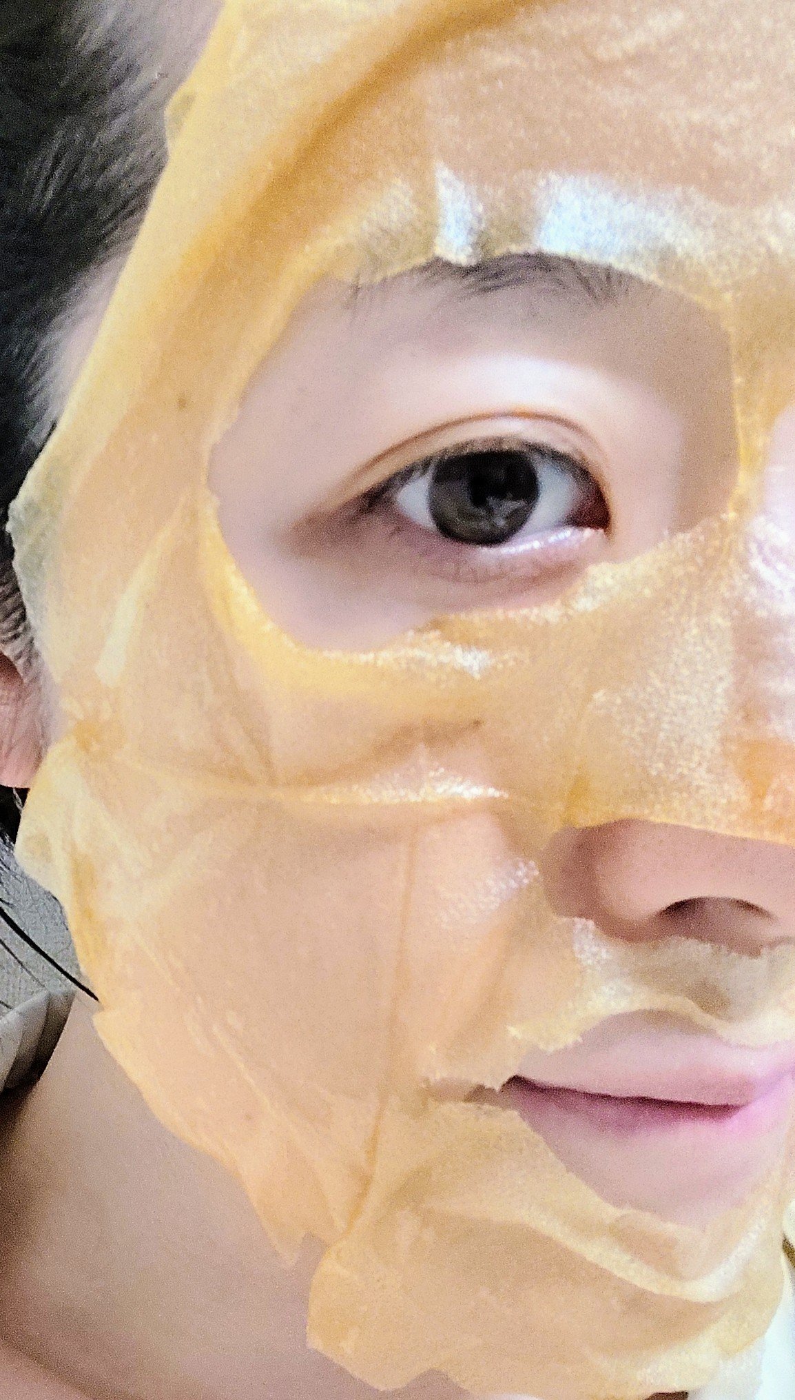 ホットハニーフェイスマスク（ネロリ）/YOUR ORGANICS/シートマスク・パックを使ったクチコミ（3枚目）