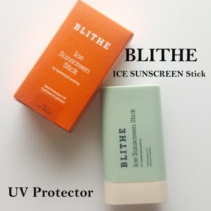 Ice Sunscreen Stick SPF 50+ PA++++/BLITHE/日焼け止めスティックを使ったクチコミ(1枚目)