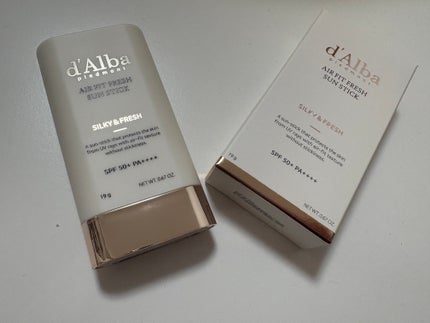 エアーフィットフレッシュサンスティック/ダルバ/日焼け止めスティックを使ったクチコミ(1枚目)