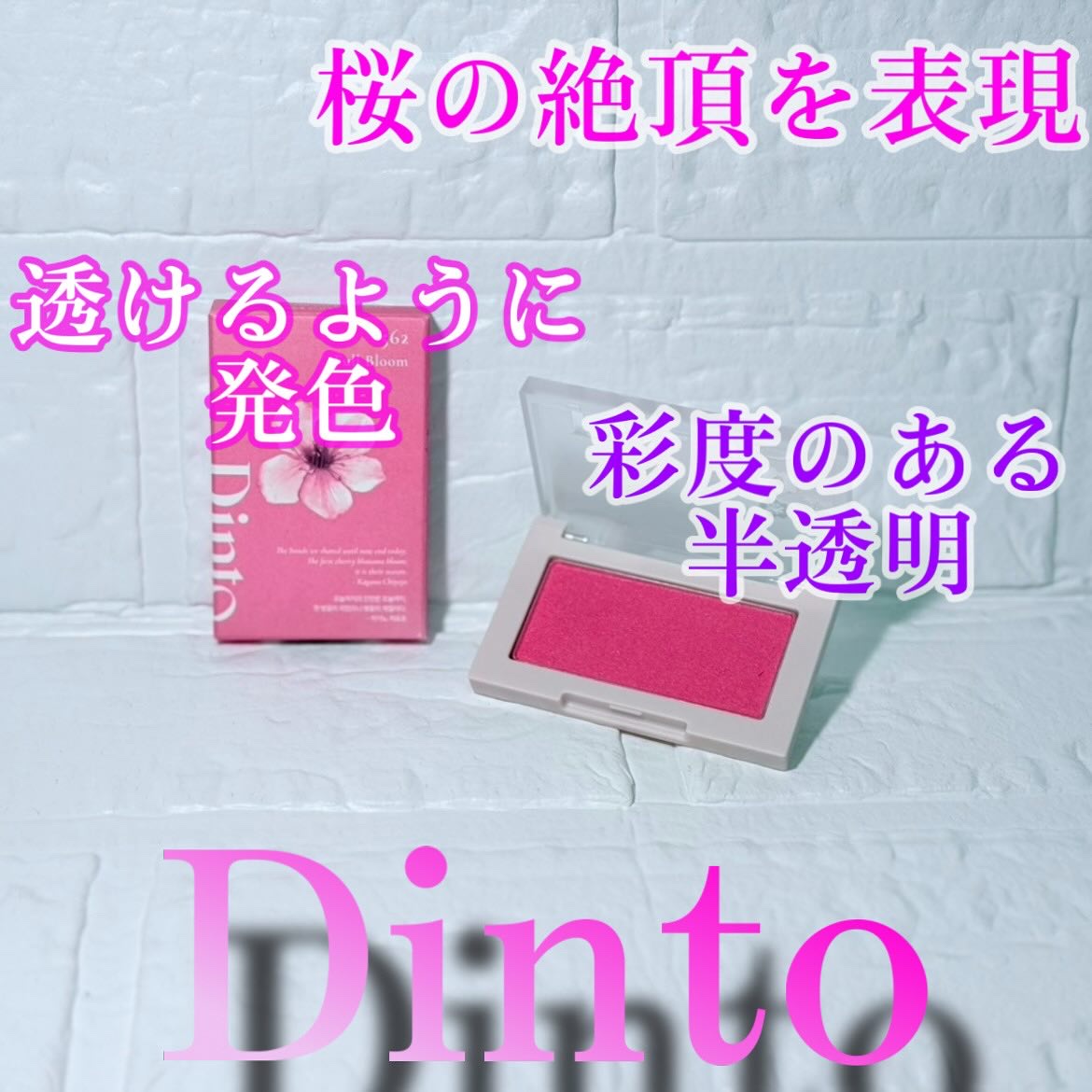 ブラーフィニシュブラッシャー/Dinto/パウダーチークを使ったクチコミ（1枚目）