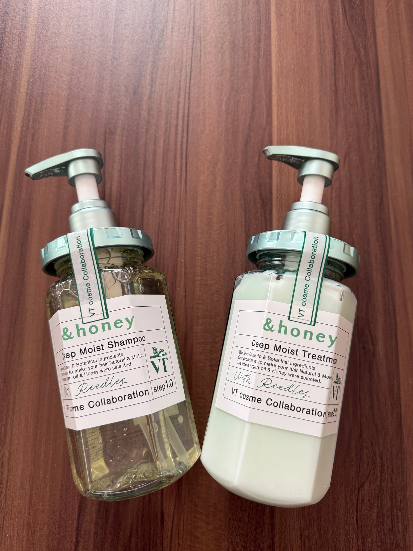 アンドハニー × VT ディープモイスト 限定ペアセット/&honey/市販シャンプーを使ったクチコミ(2枚目)