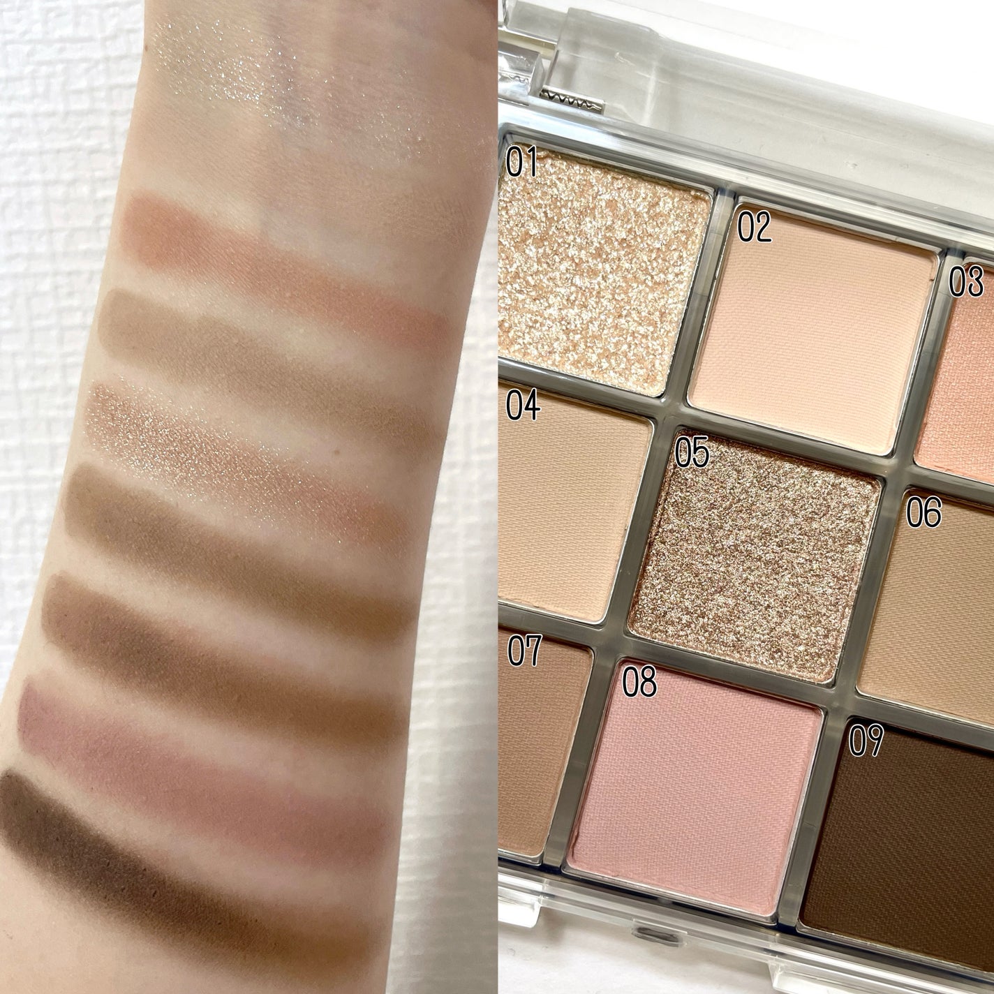 KEYBO FALL IN LOVE SHADOW PALETTE/keybo/アイシャドウパレットを使ったクチコミ(3枚目)