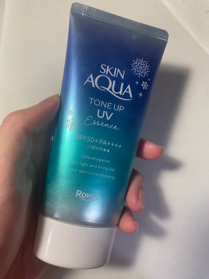 スキンアクア トーンアップUVエッセンス/スキンアクア/日焼け止めクリームを使ったクチコミ(1枚目)