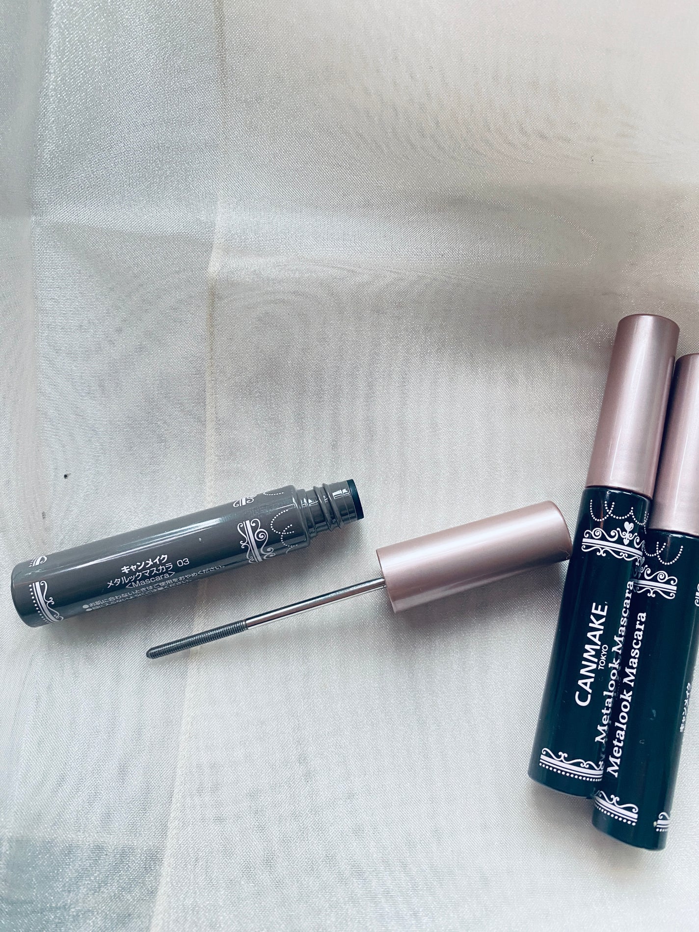 メタルックマスカラ/キャンメイク/マスカラを使ったクチコミ(1枚目)
