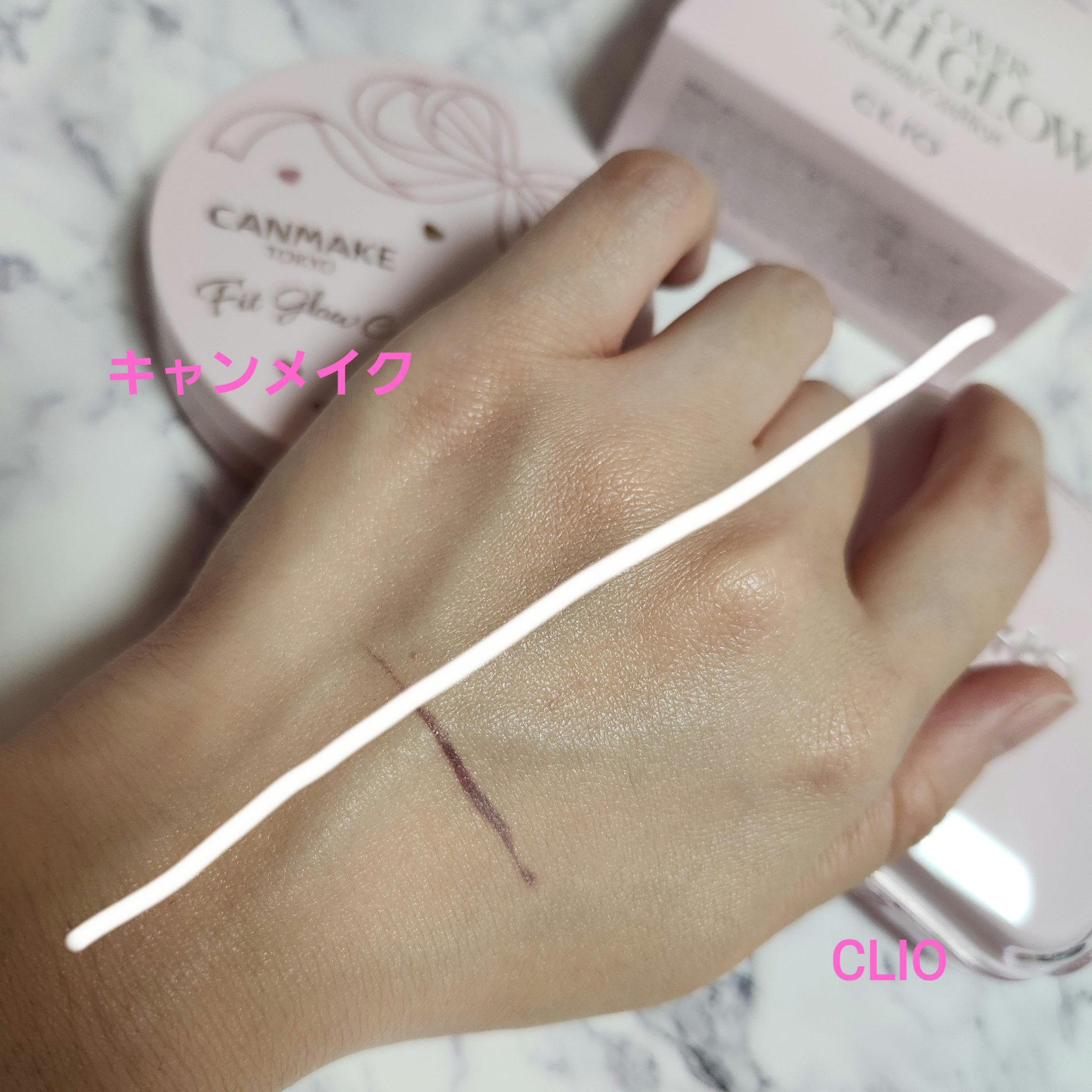 キルカバー メッシュ グロウ エッセンシャル クッション/CLIO/クッションファンデーションを使ったクチコミ（2枚目）
