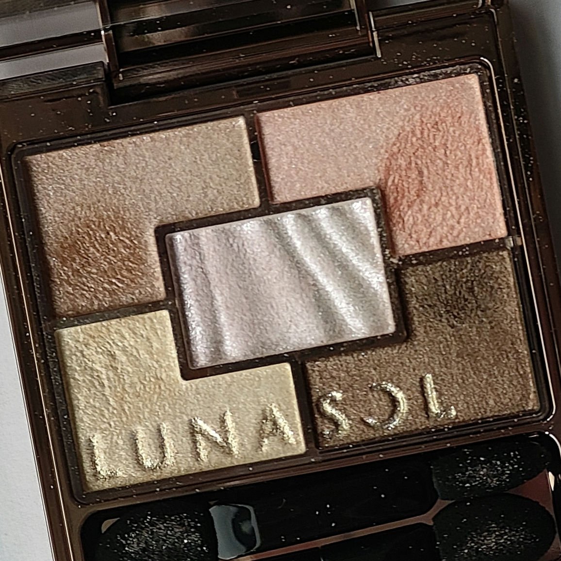 オーロライズアイズ 02 Light Variation/LUNASOL/アイシャドウパレットを使ったクチコミ（1枚目）